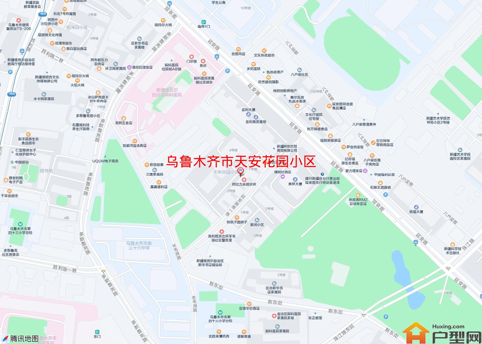 天安花园小区小区 - 户型网