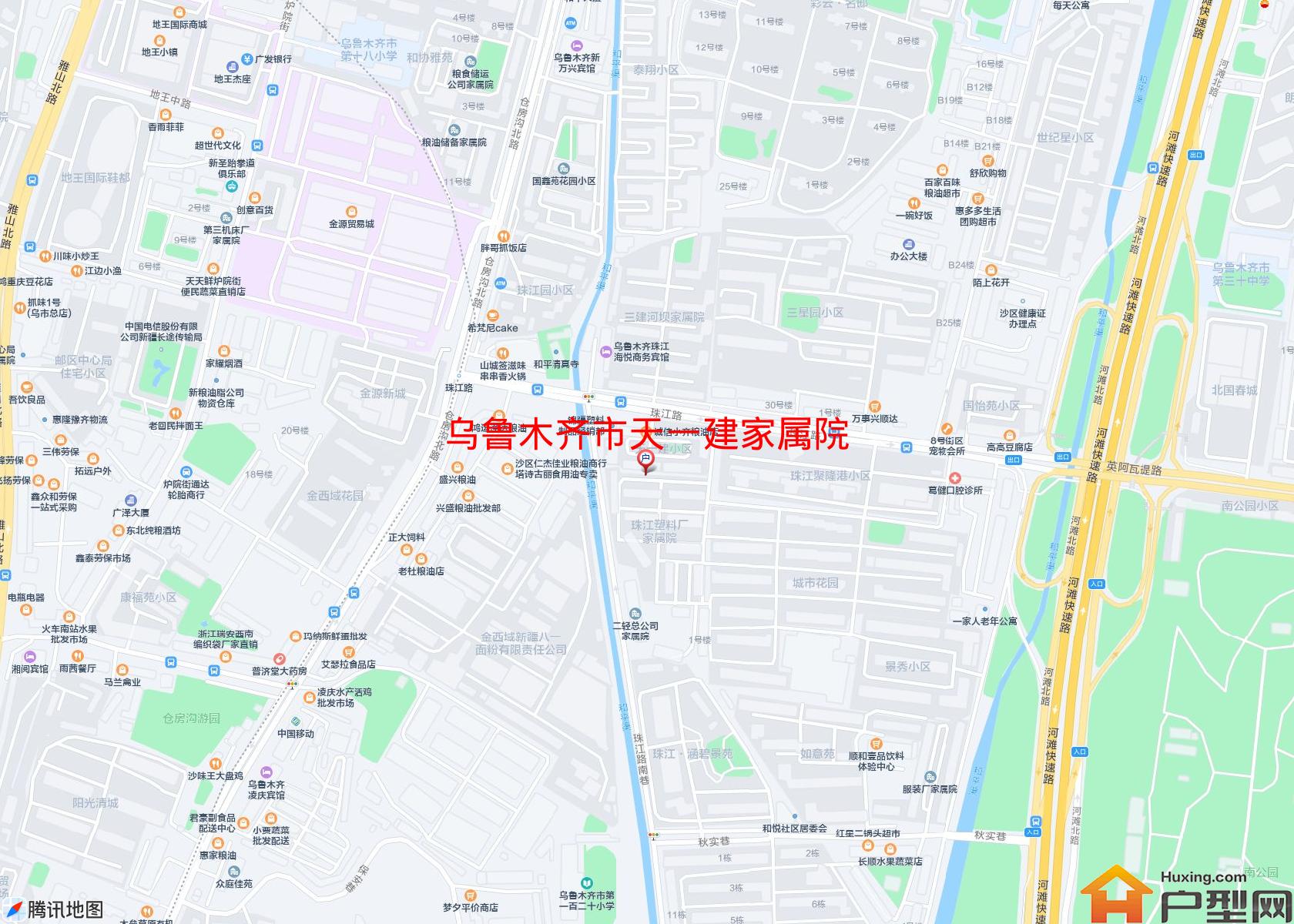 天一建家属院小区 - 户型网