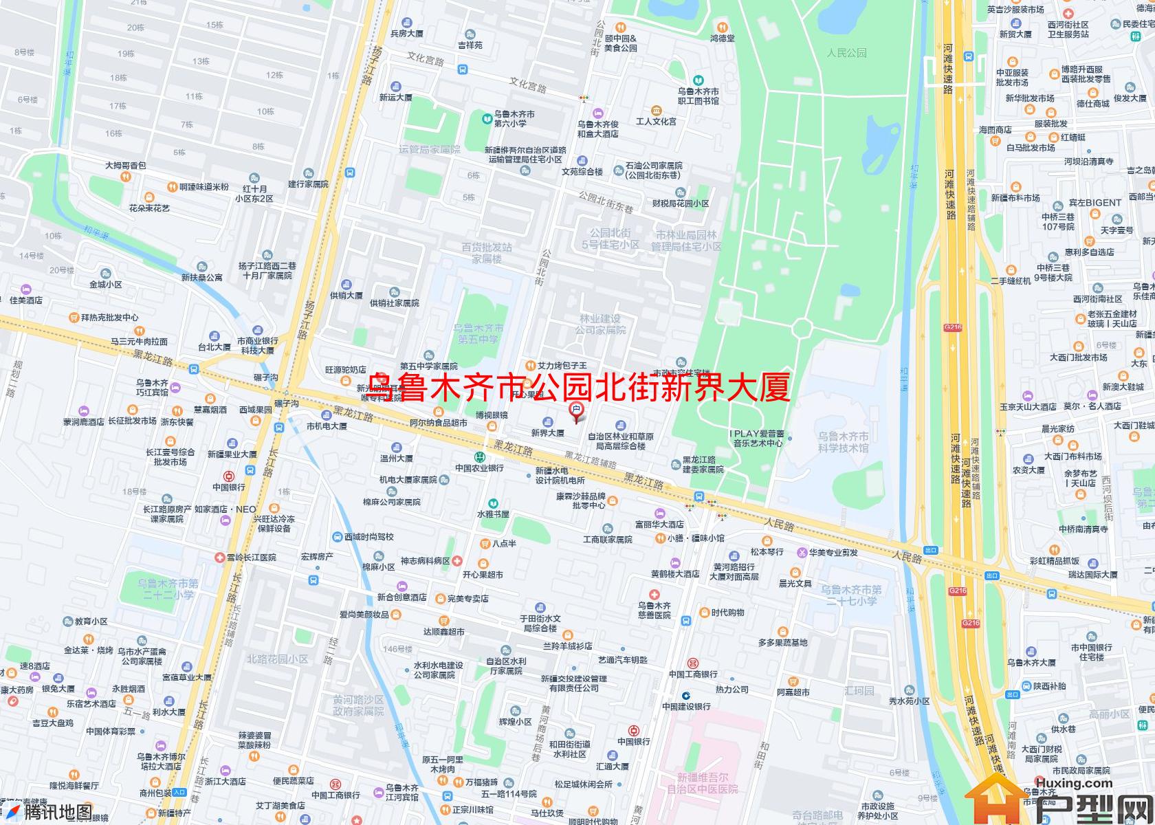 公园北街新界大厦高层小区 - 户型网