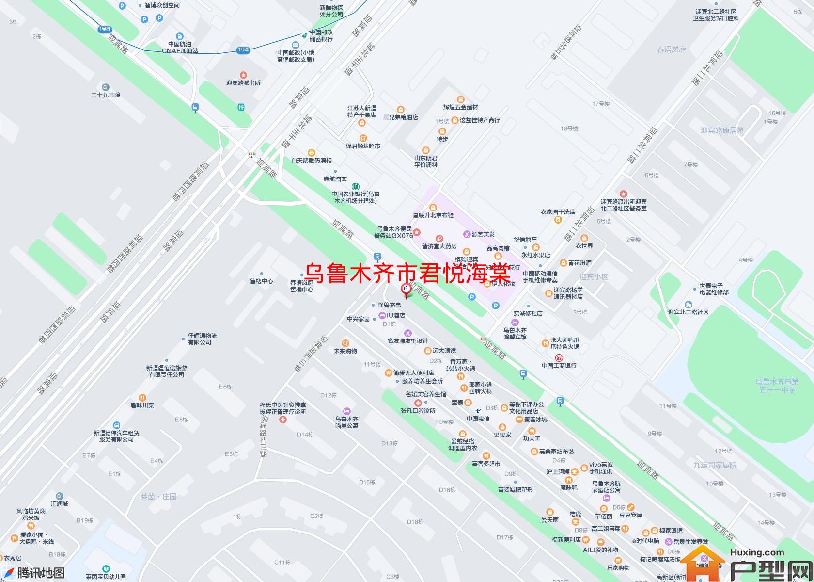 君悦海棠小区 - 户型网