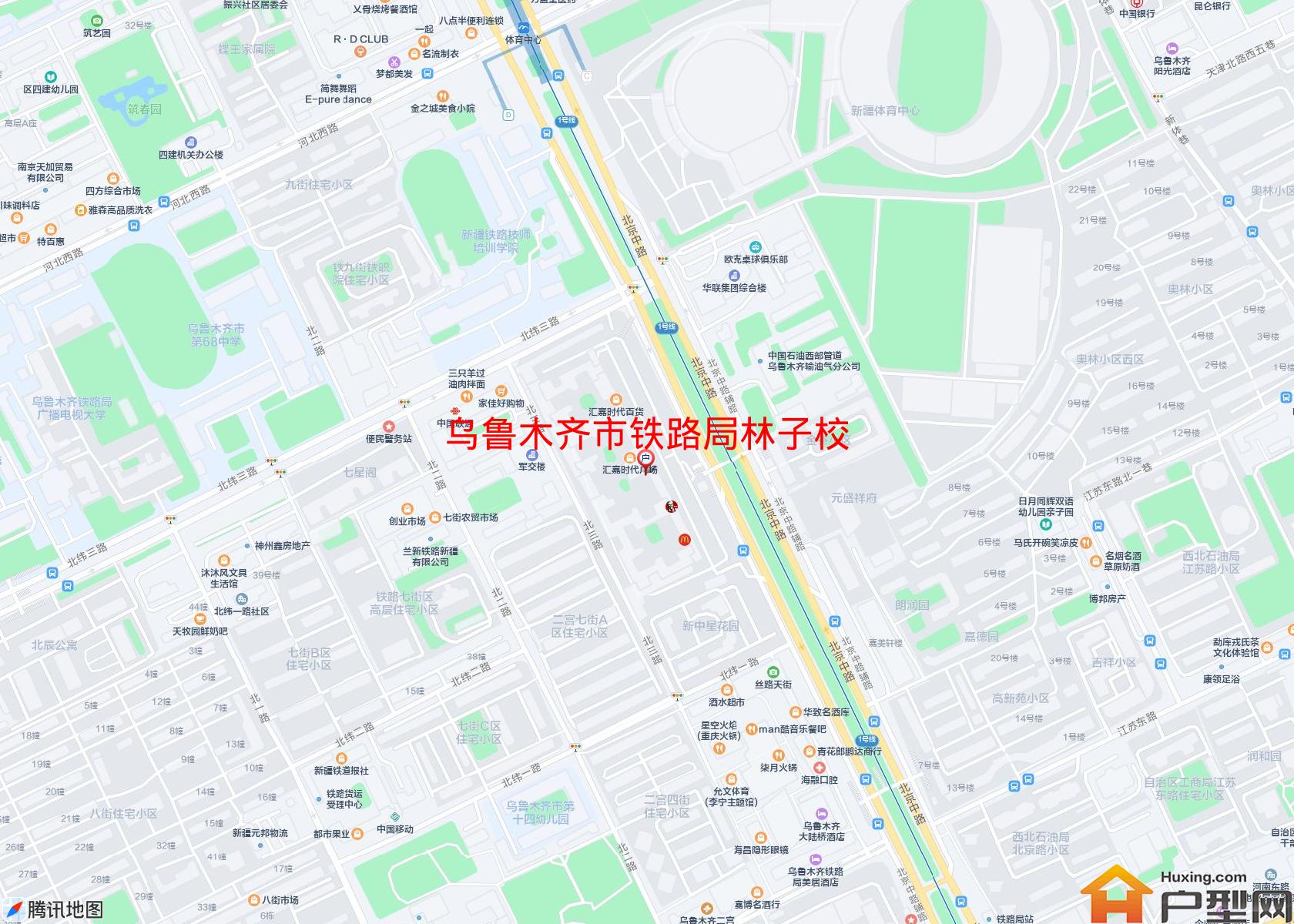 铁路局林子校小区 - 户型网