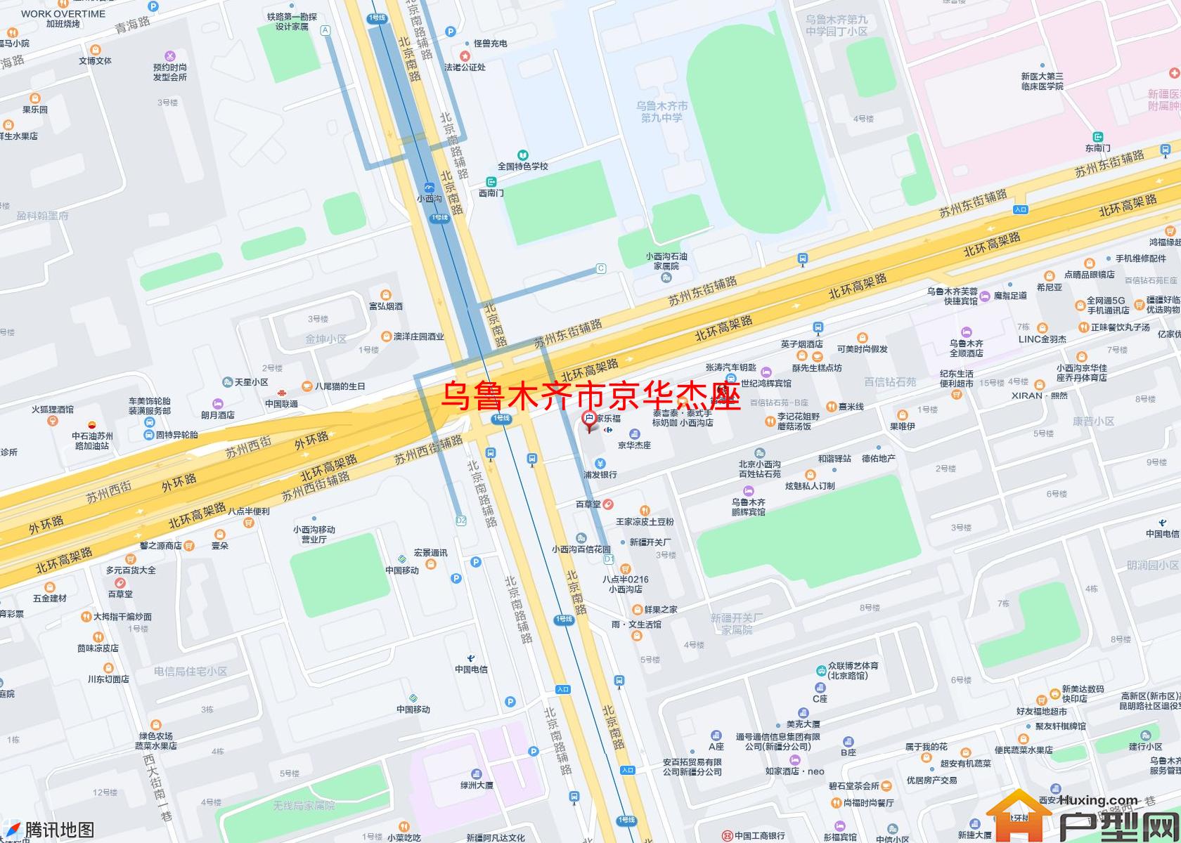 京华杰座小区 - 户型网