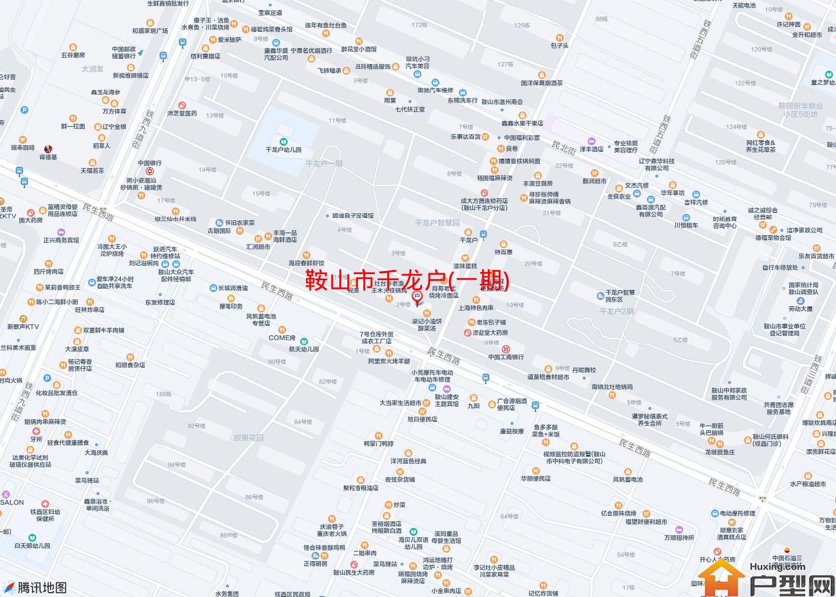 千龙户(一期)小区 - 户型网