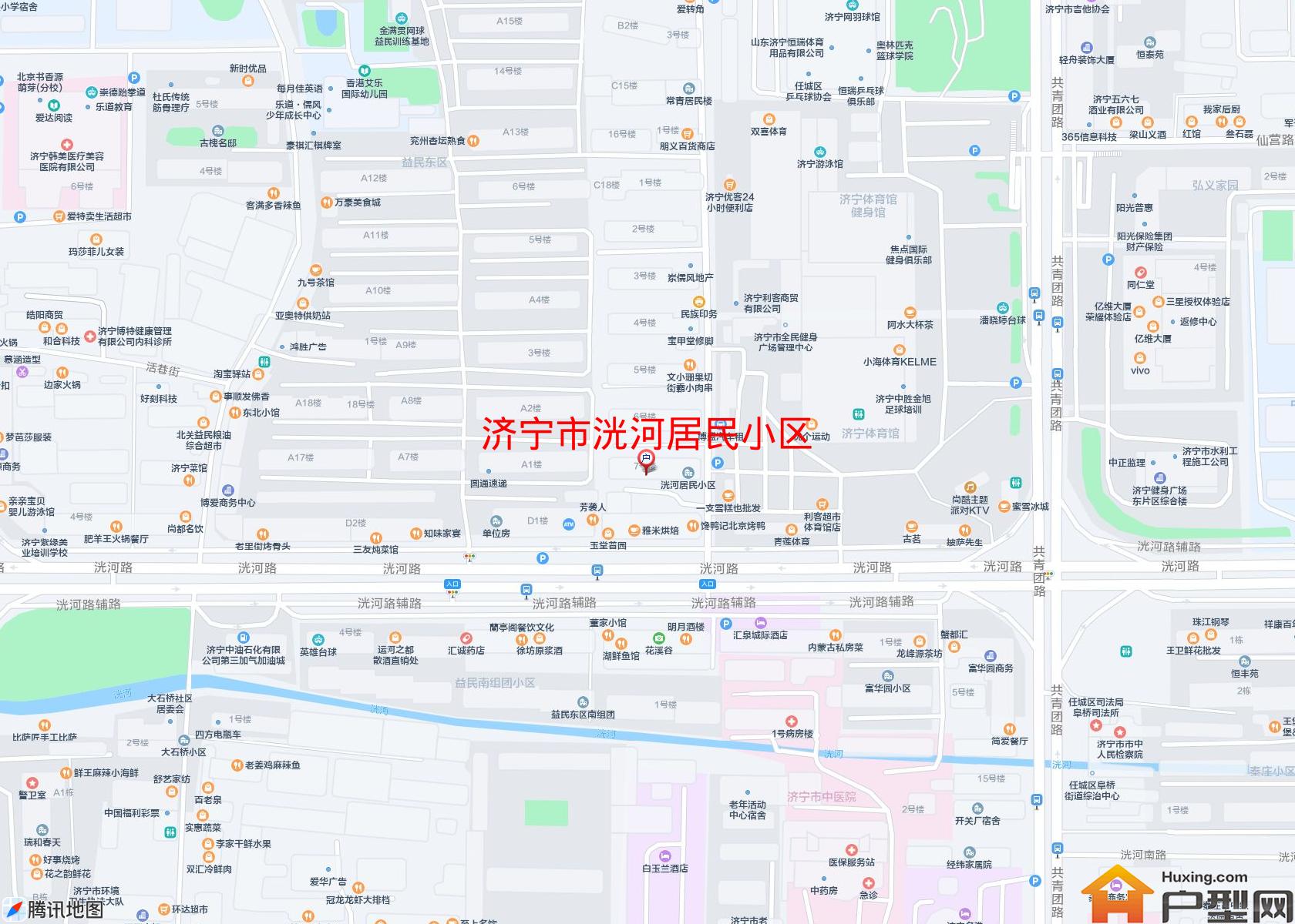 洸河居民小区小区 - 户型网