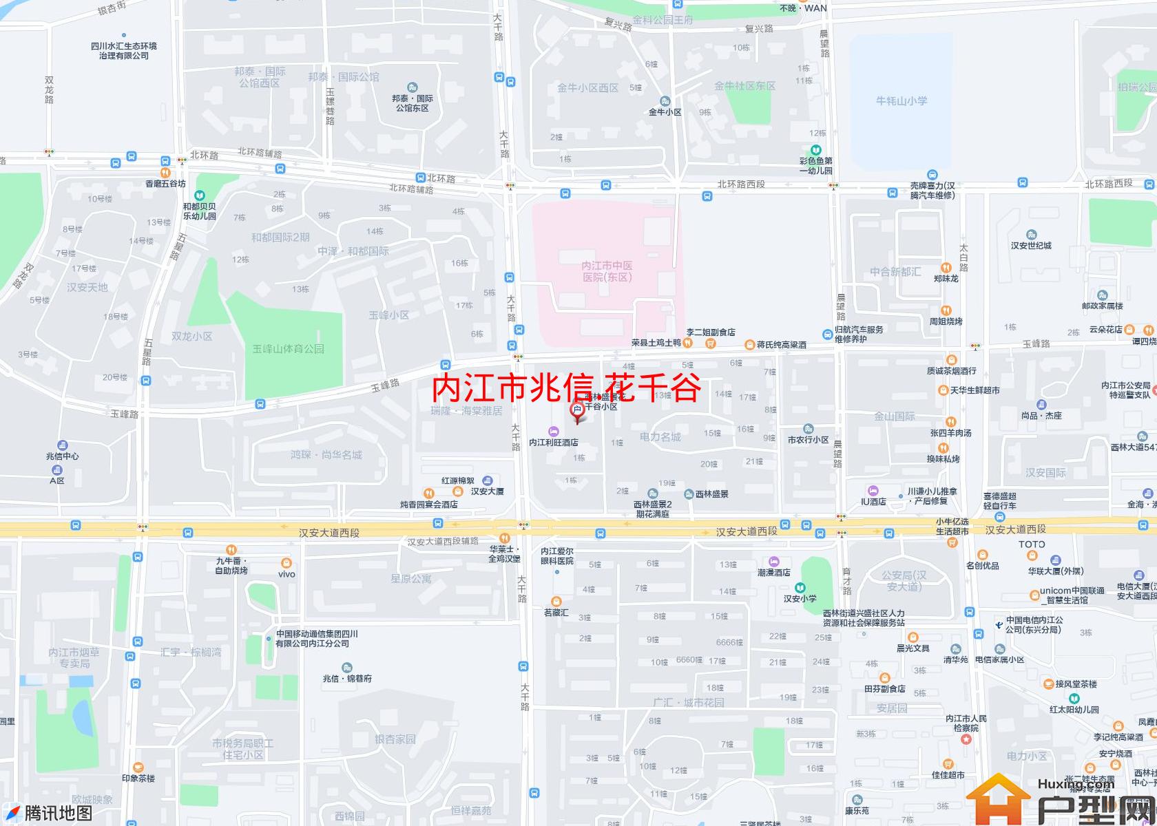 兆信.花千谷小区 - 户型网
