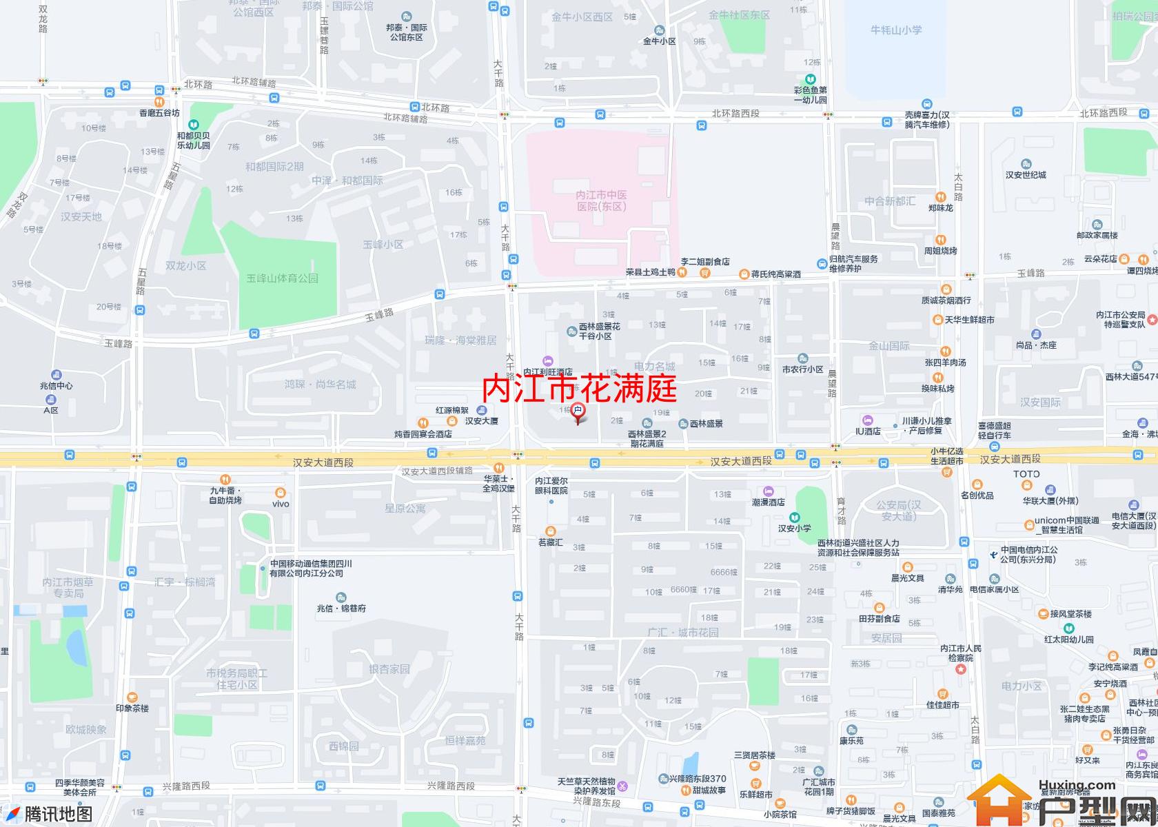 花满庭小区 - 户型网