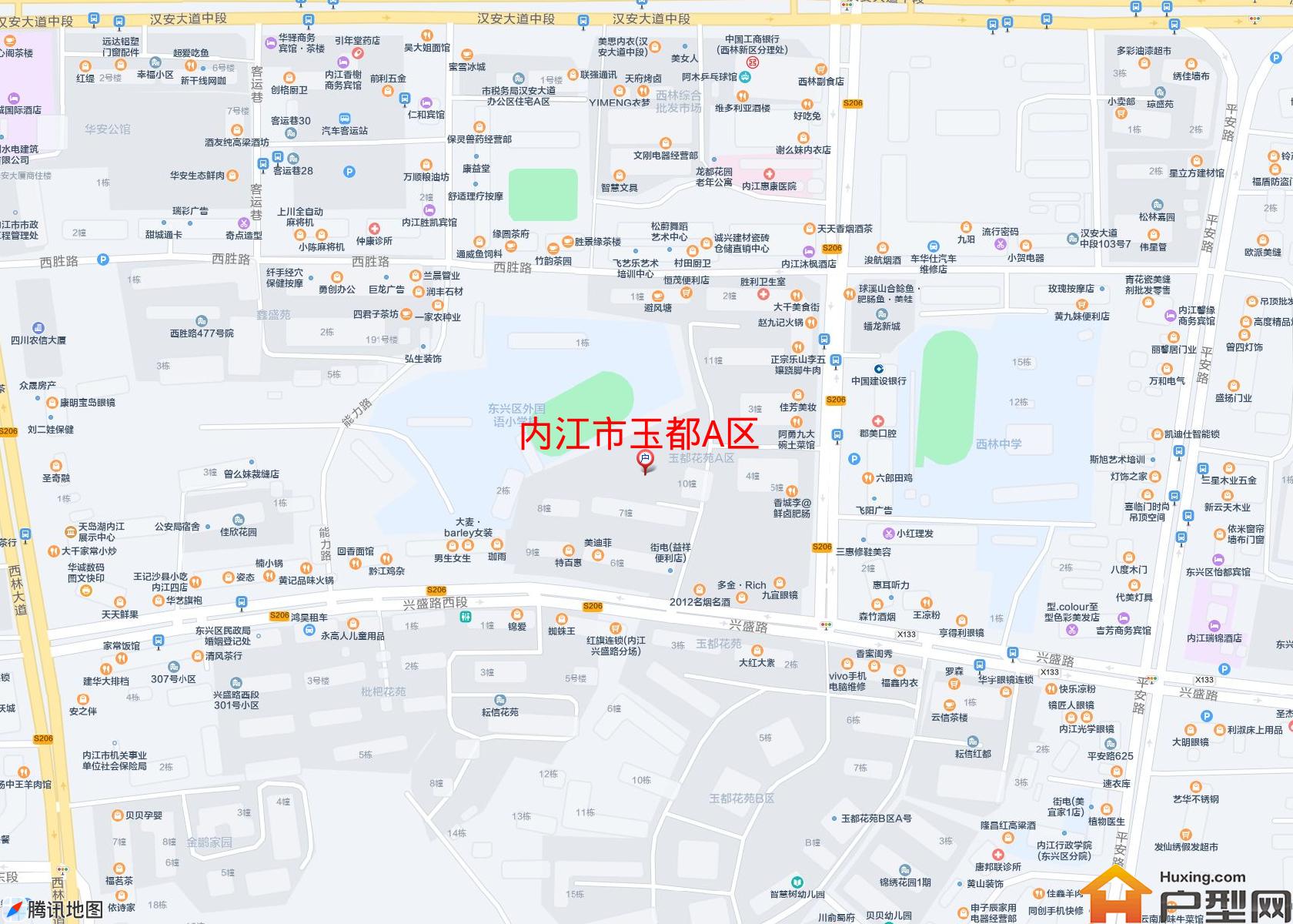 玉都A区小区 - 户型网