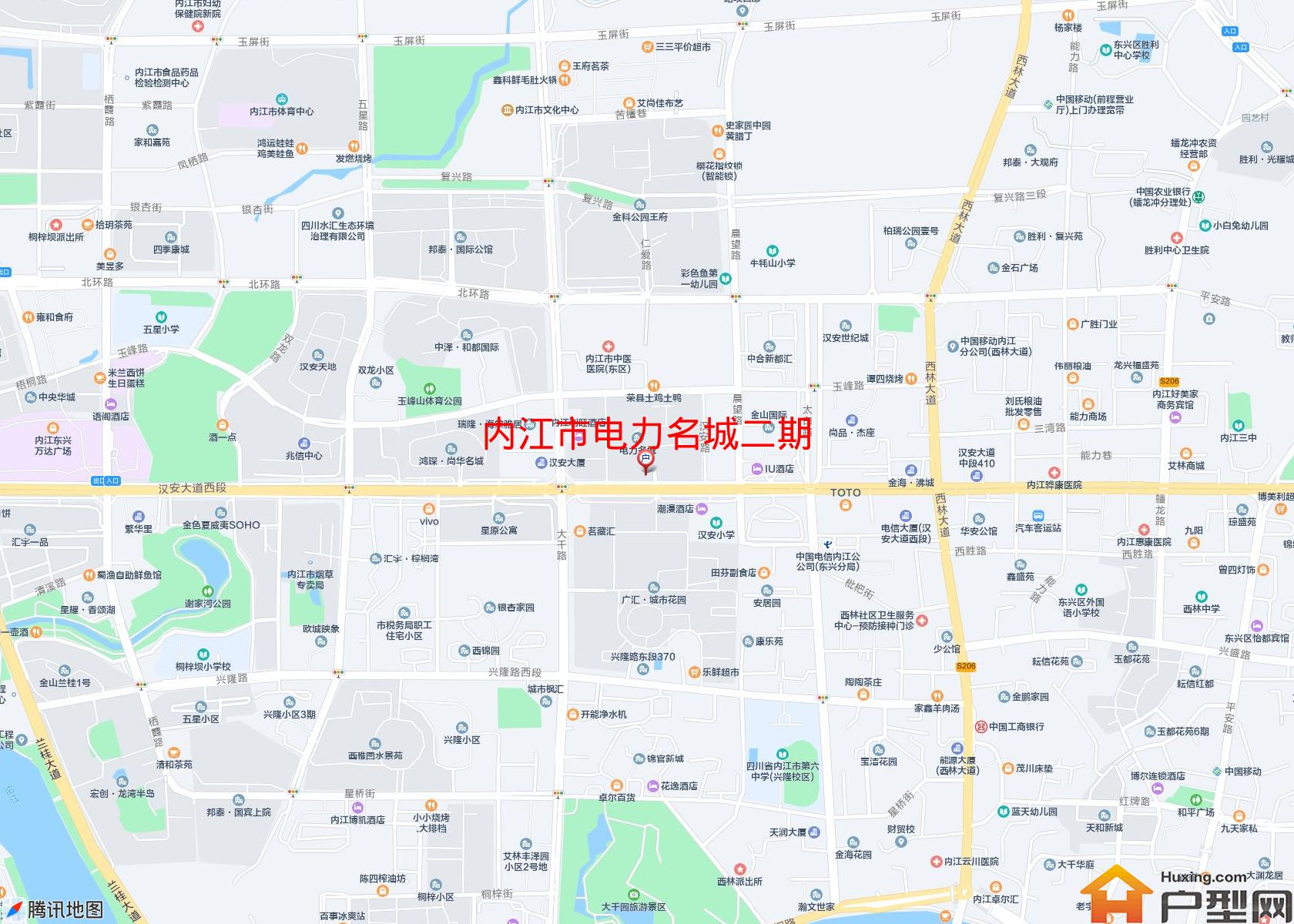 电力名城二期小区 - 户型网