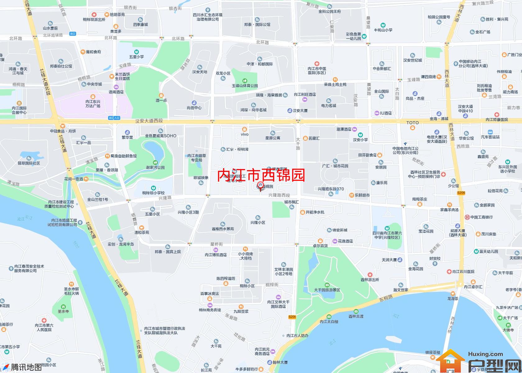西锦园小区 - 户型网