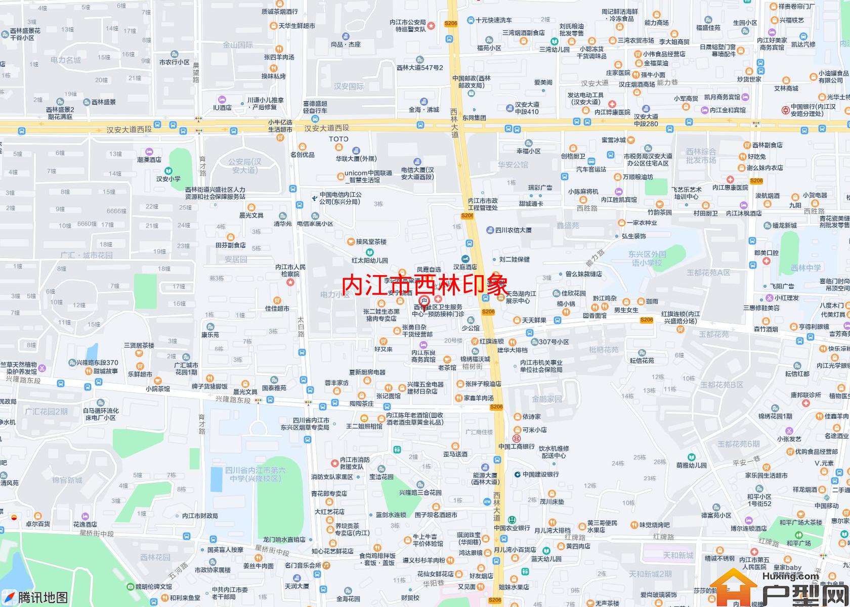 西林印象小区 - 户型网