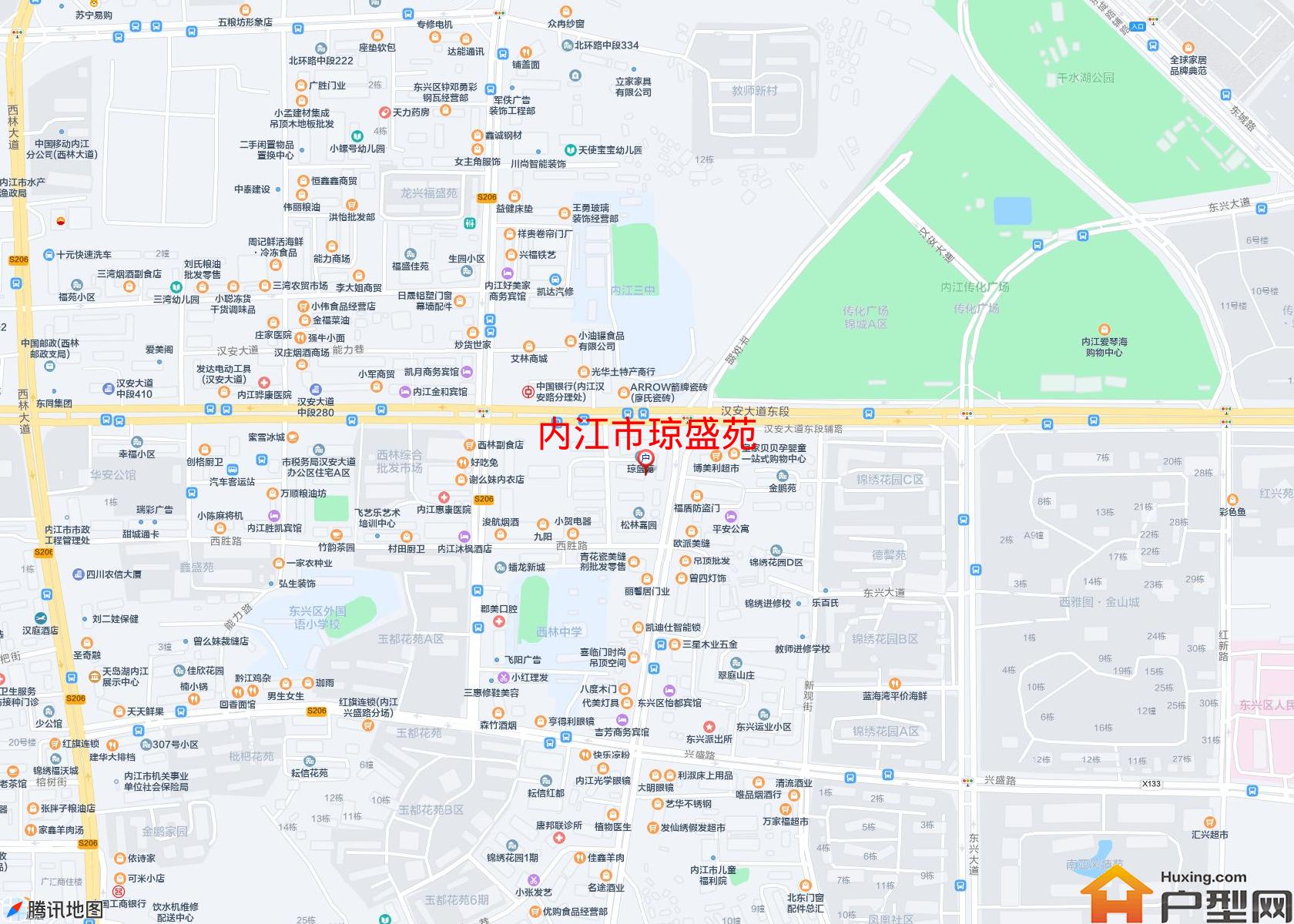 琼盛苑小区 - 户型网