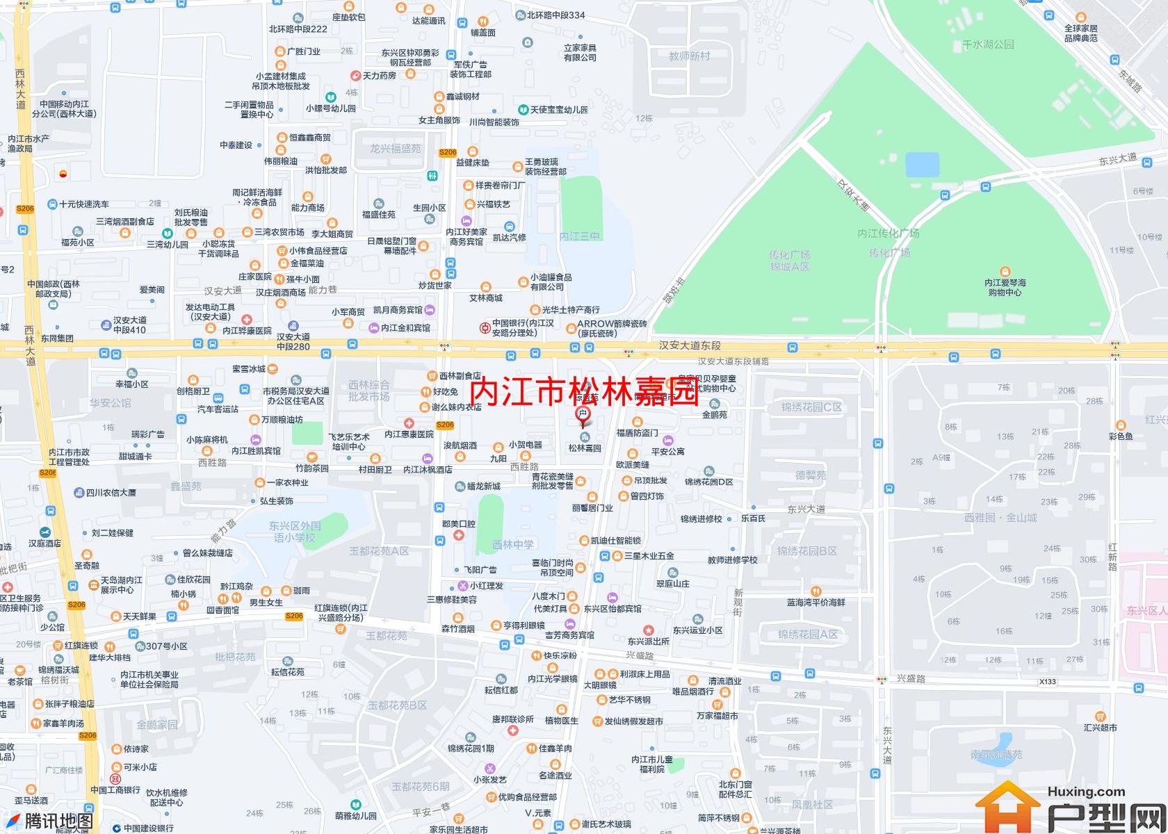 松林嘉园小区 - 户型网
