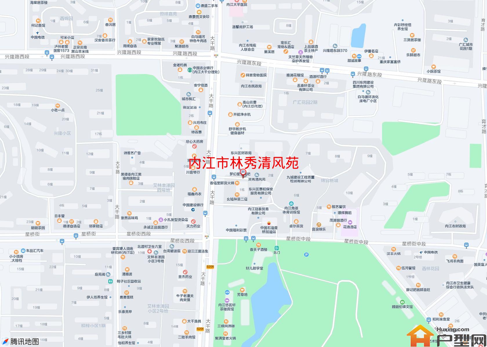 林秀清风苑小区 - 户型网