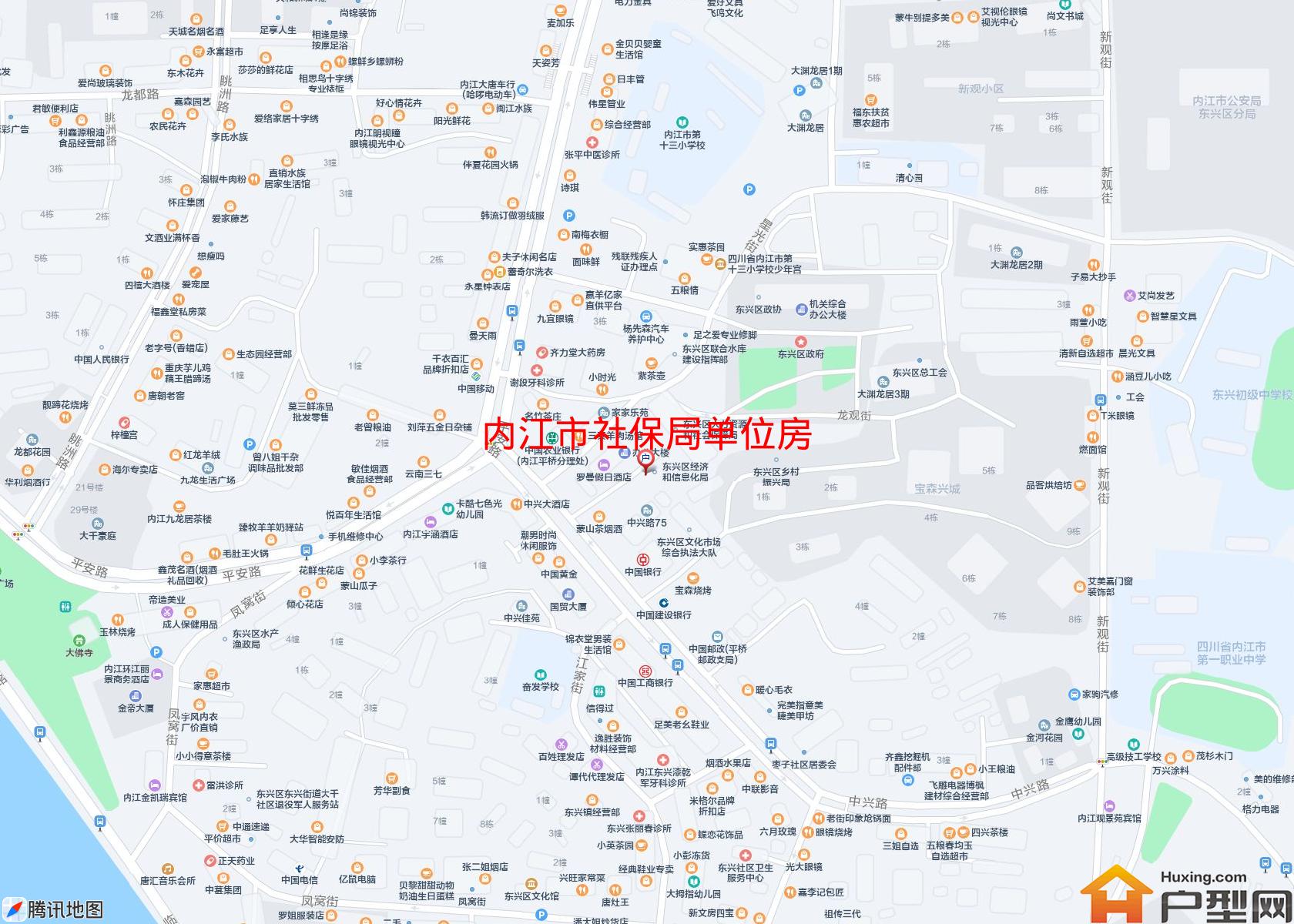 社保局单位房小区 - 户型网