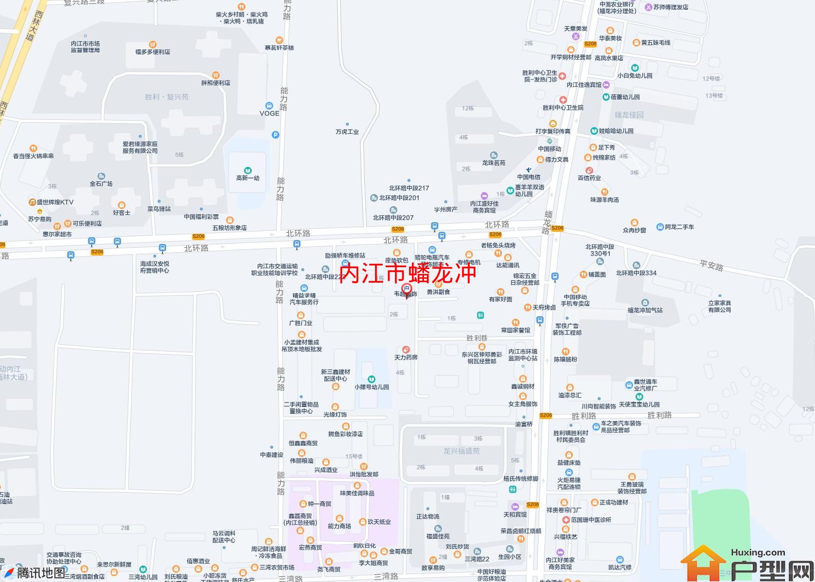 蟠龙冲小区 - 户型网
