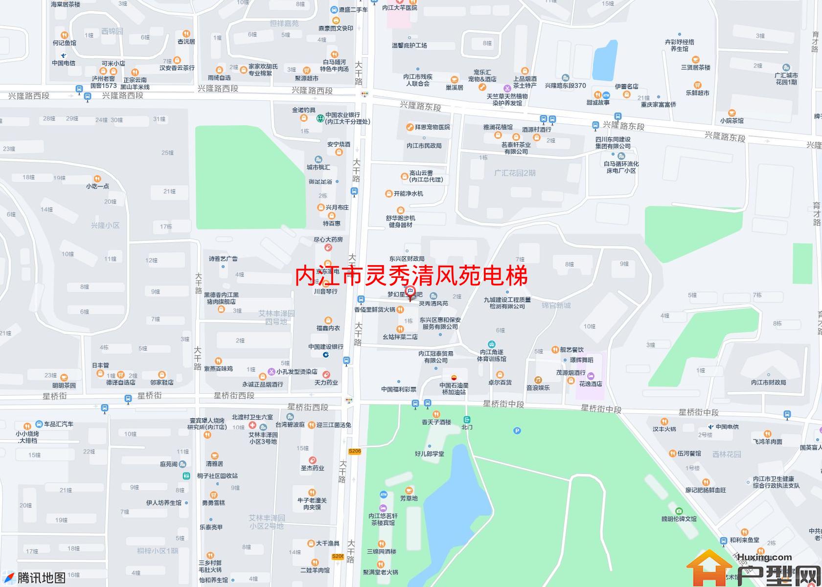灵秀清风苑电梯小区 - 户型网