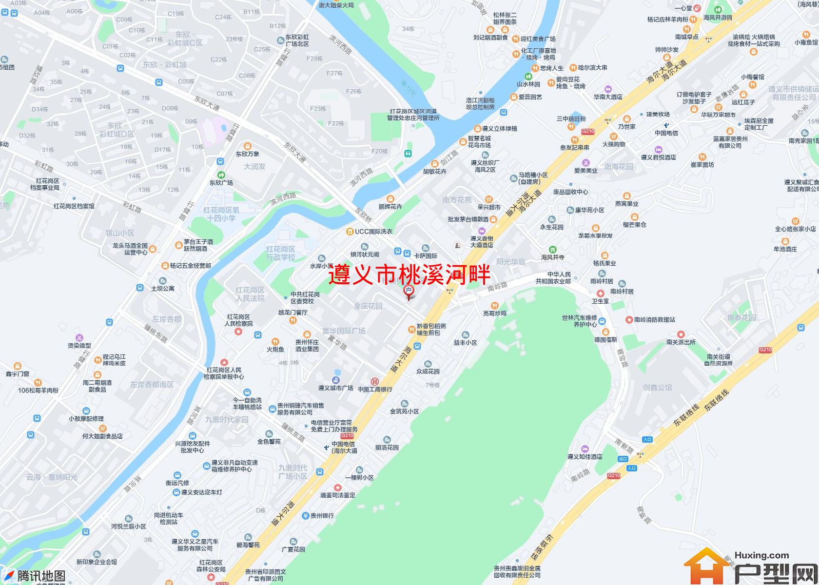 桃溪河畔小区 - 户型网