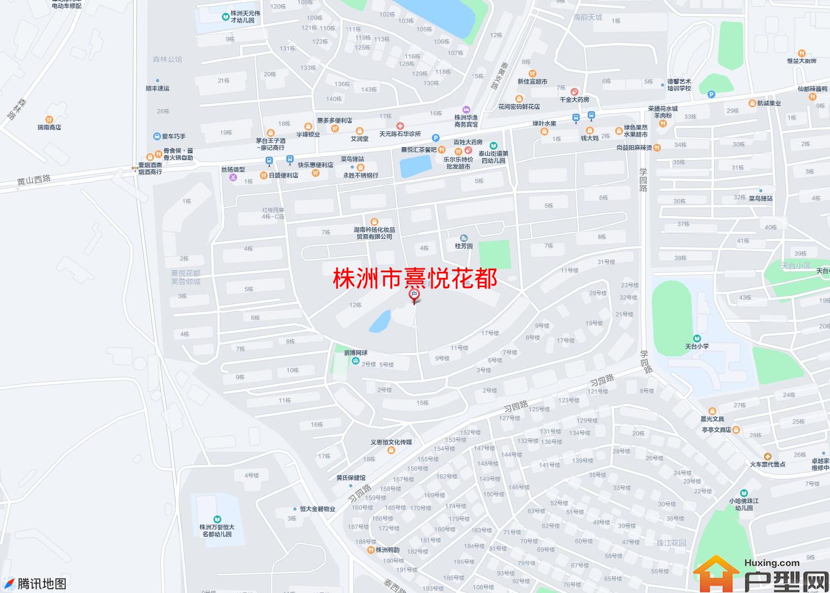 熹悦花都小区 - 户型网