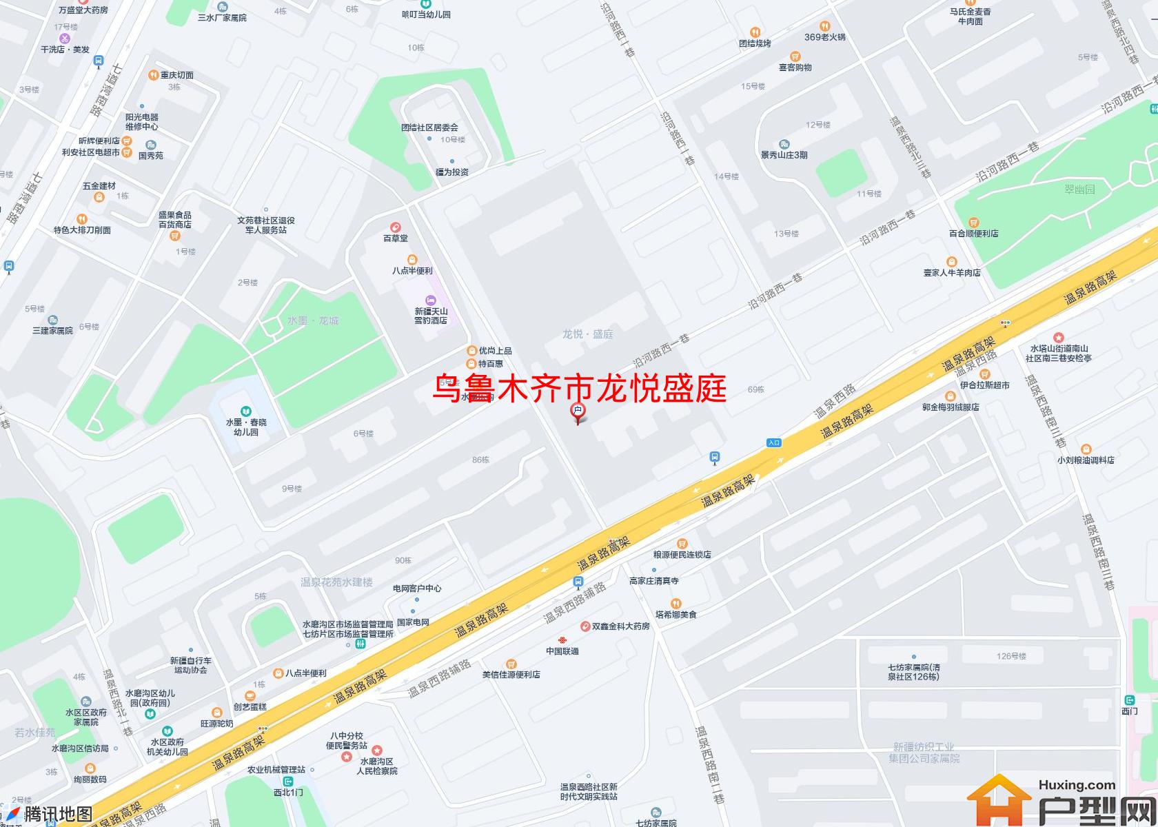 龙悦盛庭小区 - 户型网