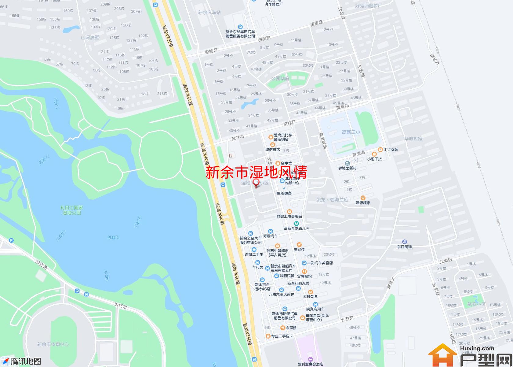 湿地风情小区 - 户型网