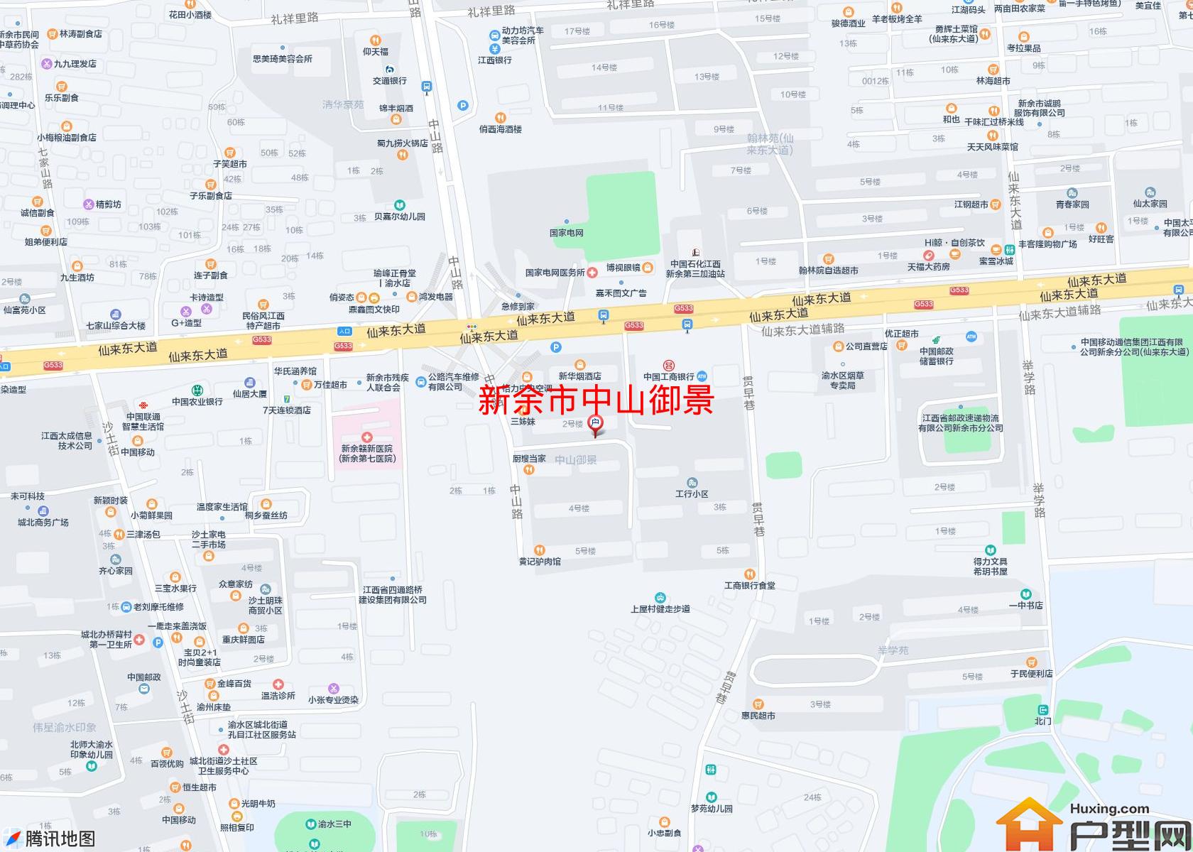 中山御景小区 - 户型网