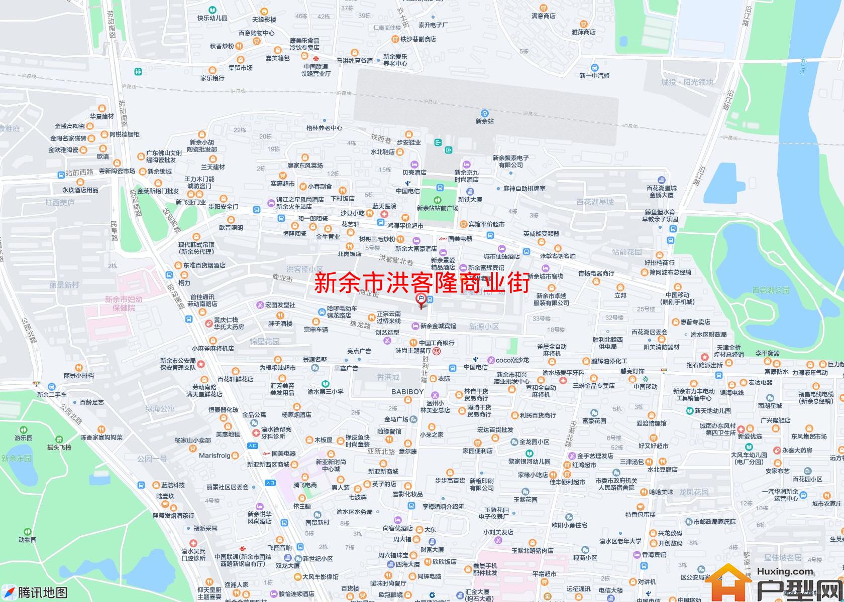 洪客隆商业街小区 - 户型网