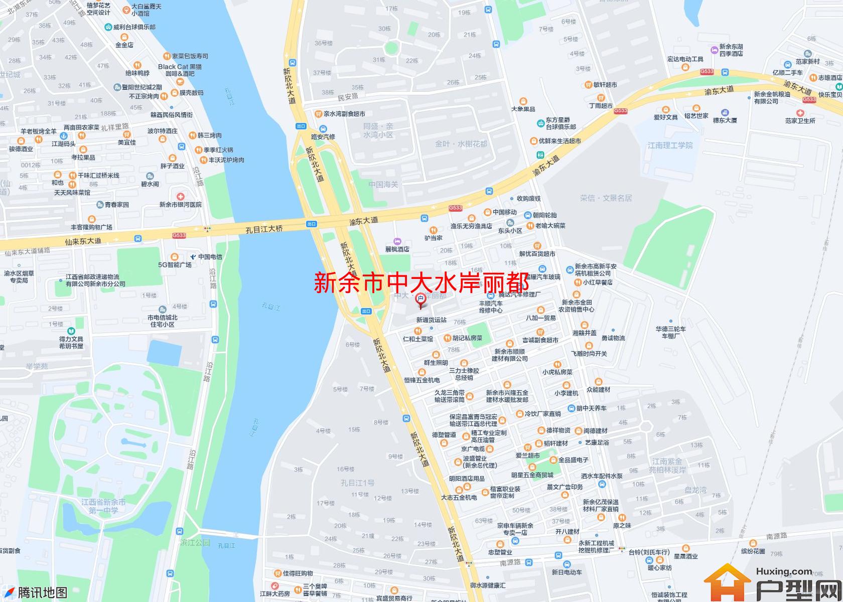 中大水岸丽都小区 - 户型网