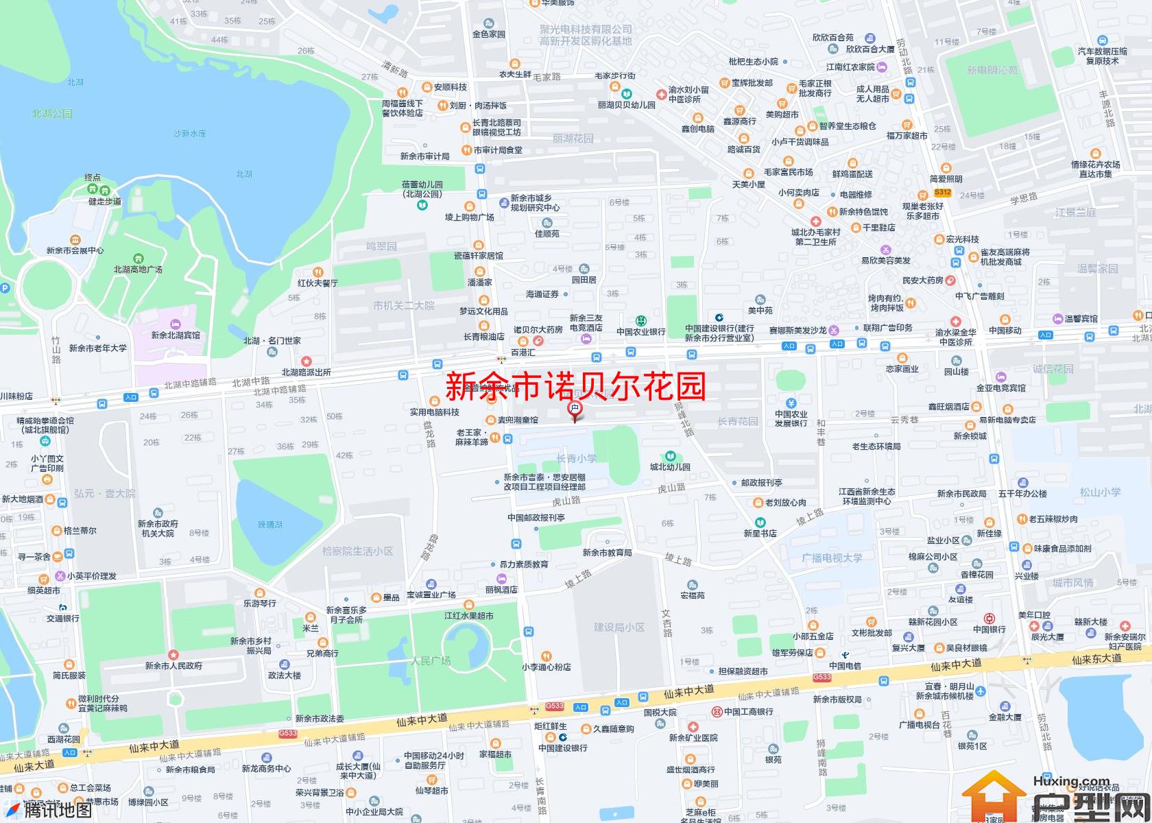 诺贝尔花园小区 - 户型网