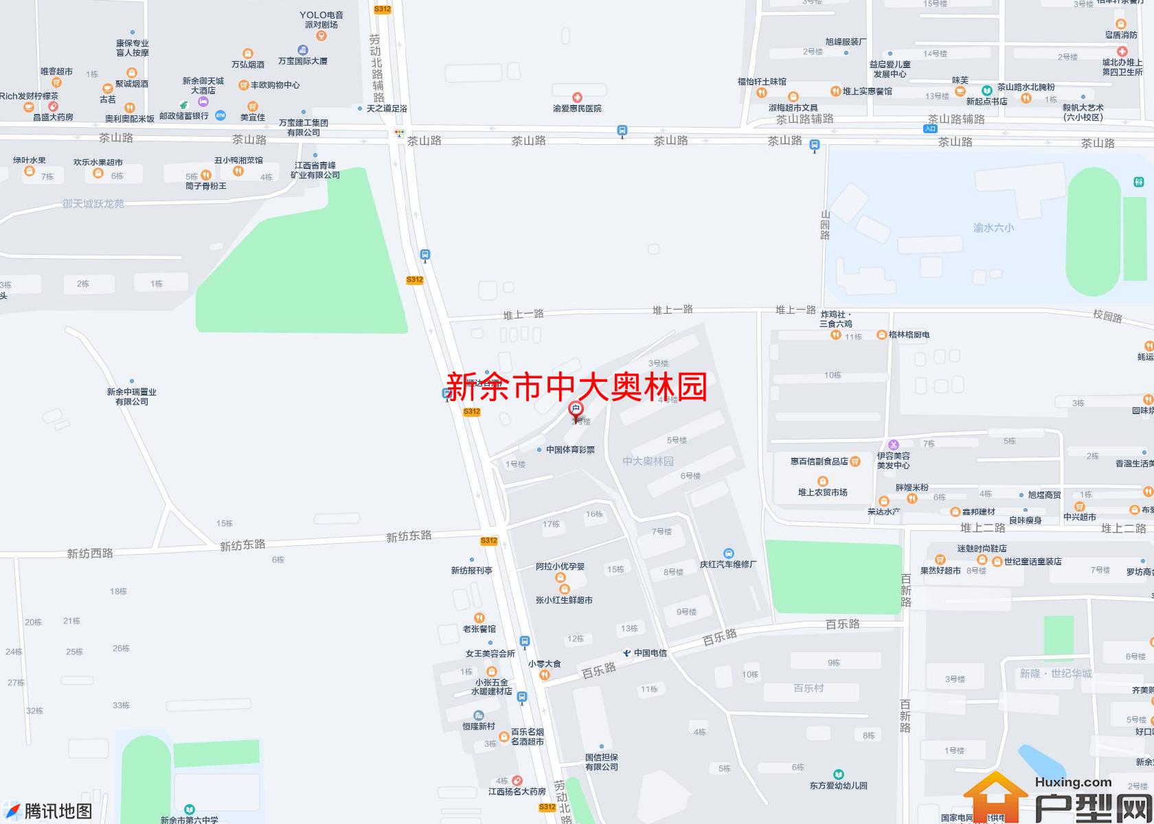 中大奥林园小区 - 户型网