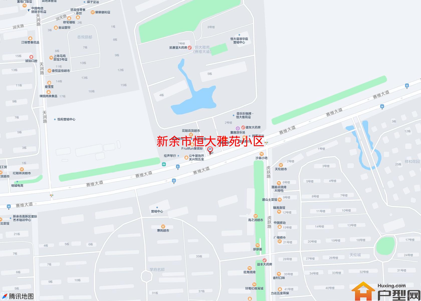 恒大雅苑小区小区 - 户型网
