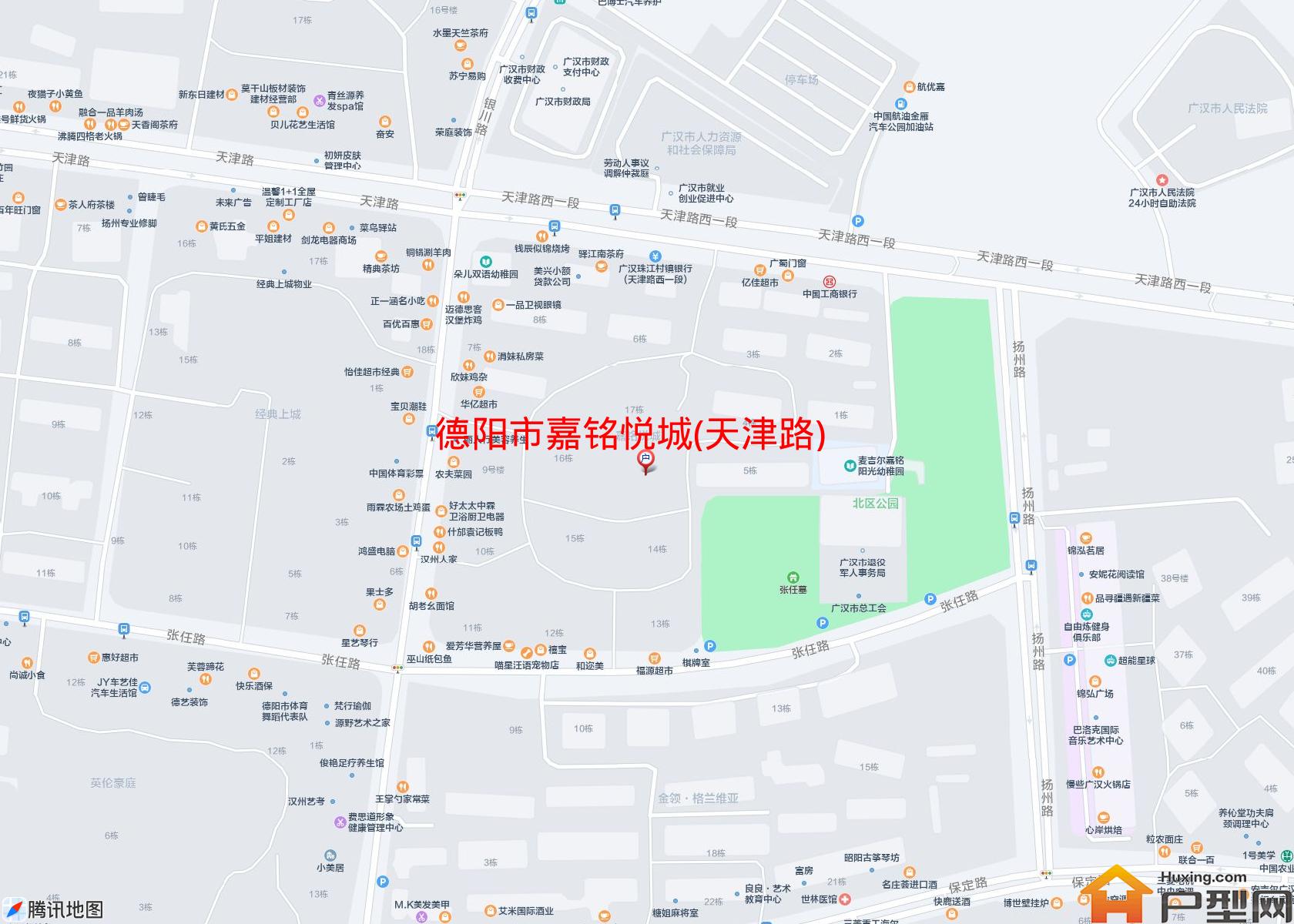 嘉铭悦城(天津路)小区 - 户型网