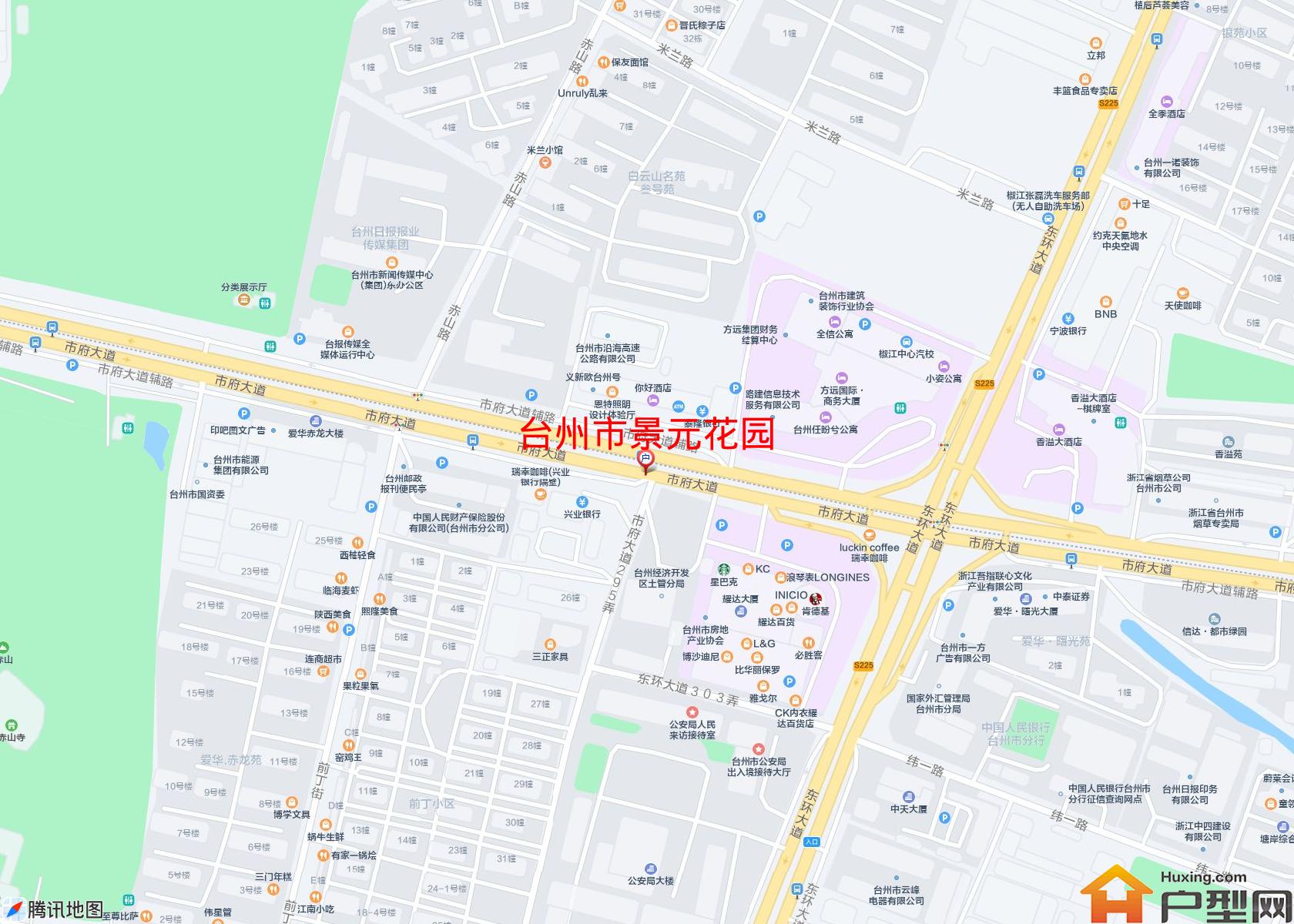 景元花园小区 - 户型网