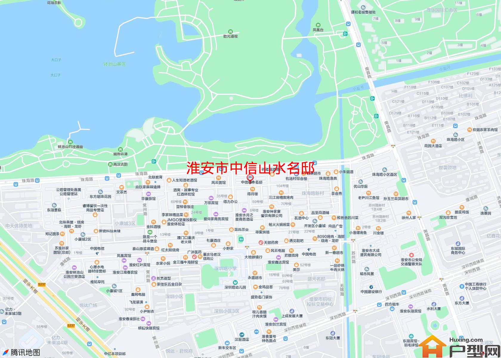 中信山水名邸小区 - 户型网