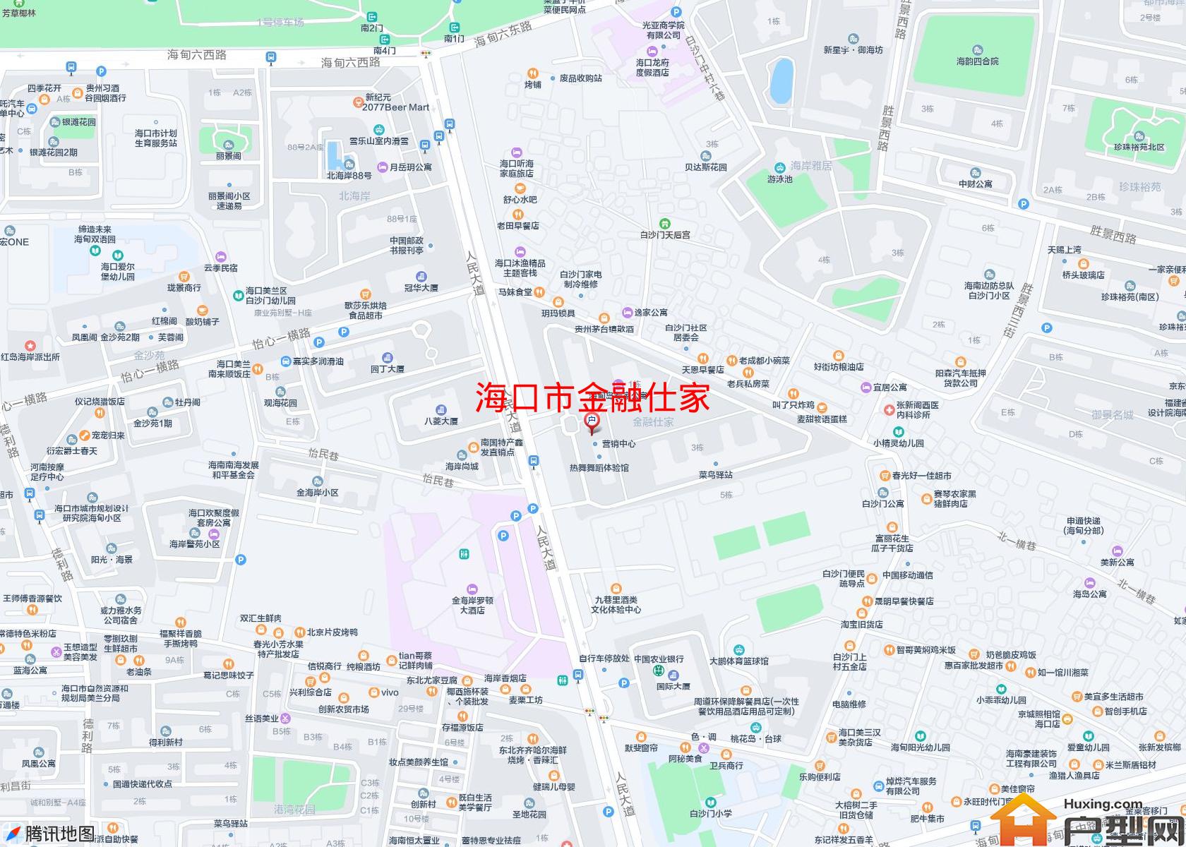 金融仕家小区 - 户型网
