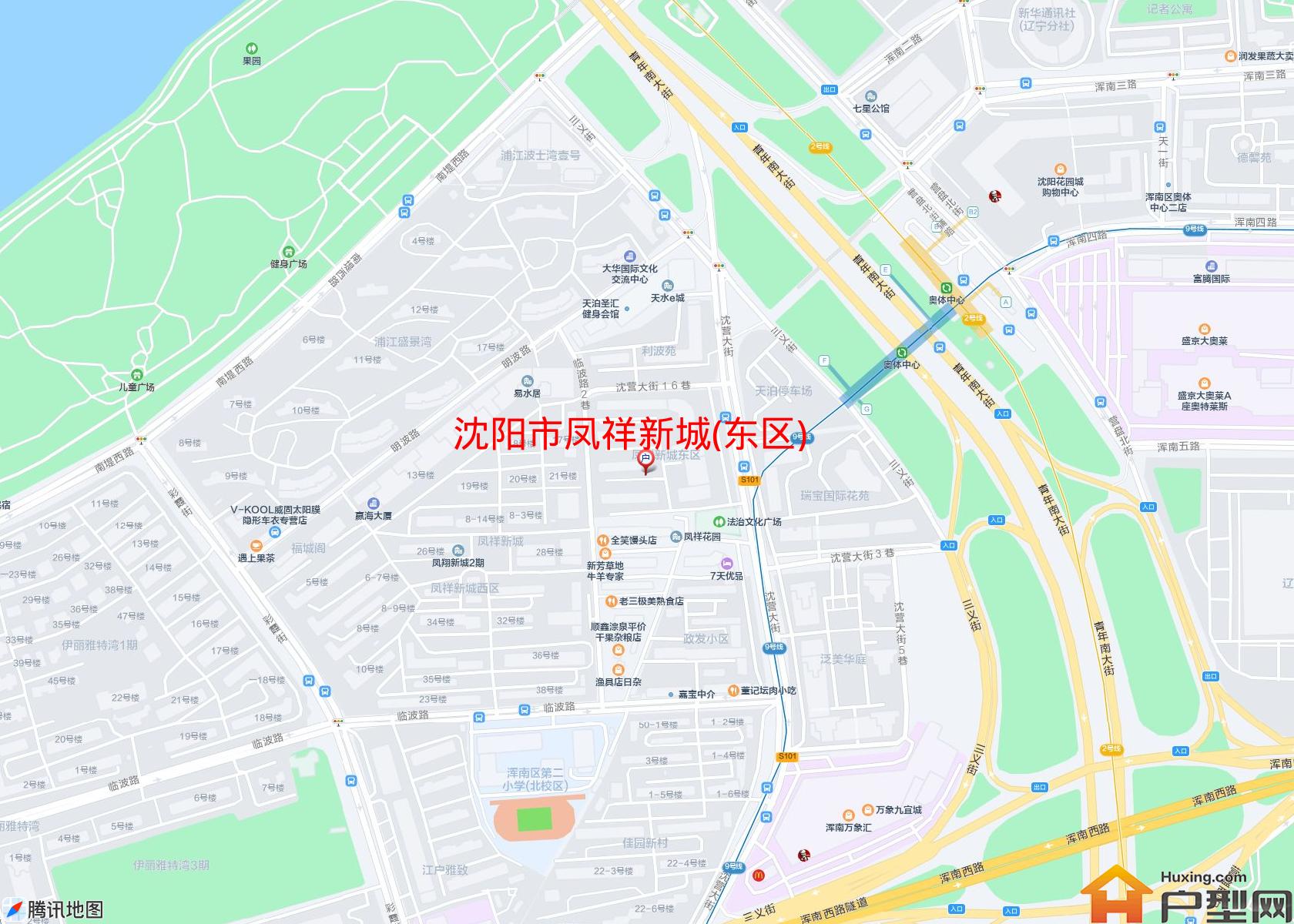 凤祥新城(东区)小区 - 户型网