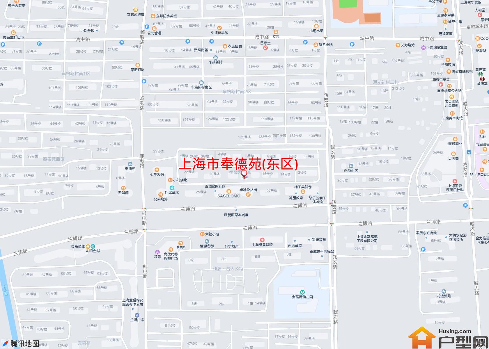 奉德苑(东区)小区 - 户型网