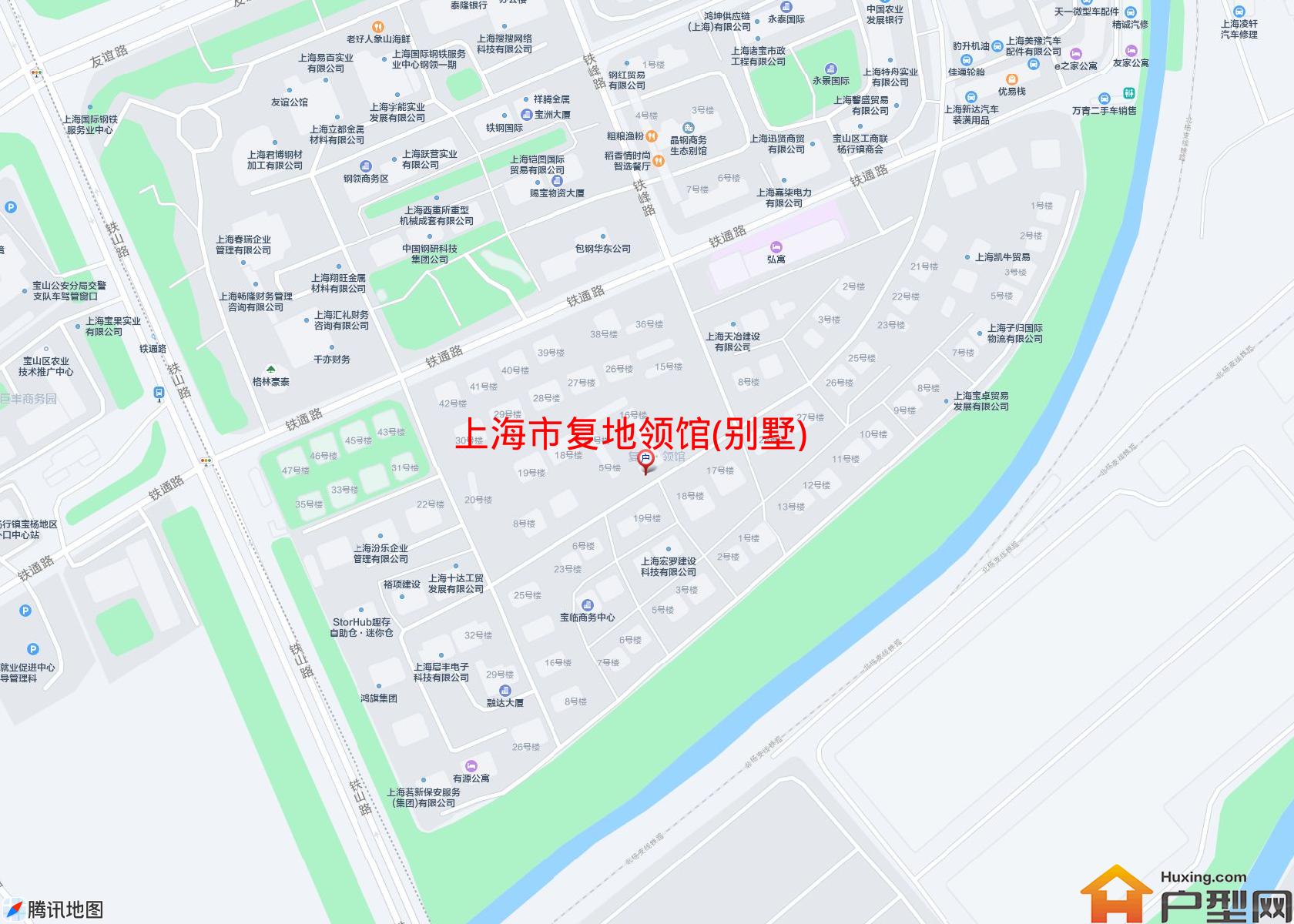 复地领馆(别墅)小区 - 户型网