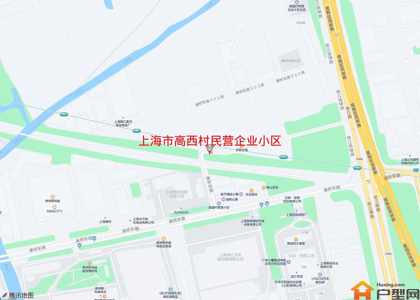 高西村民营企业小区小区 - 户型网