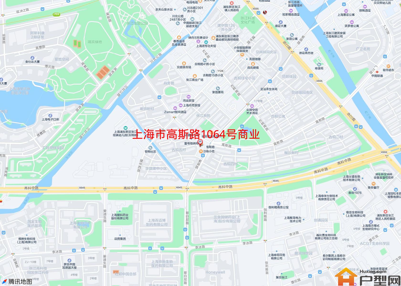 高斯路1064号商业楼小区 - 户型网