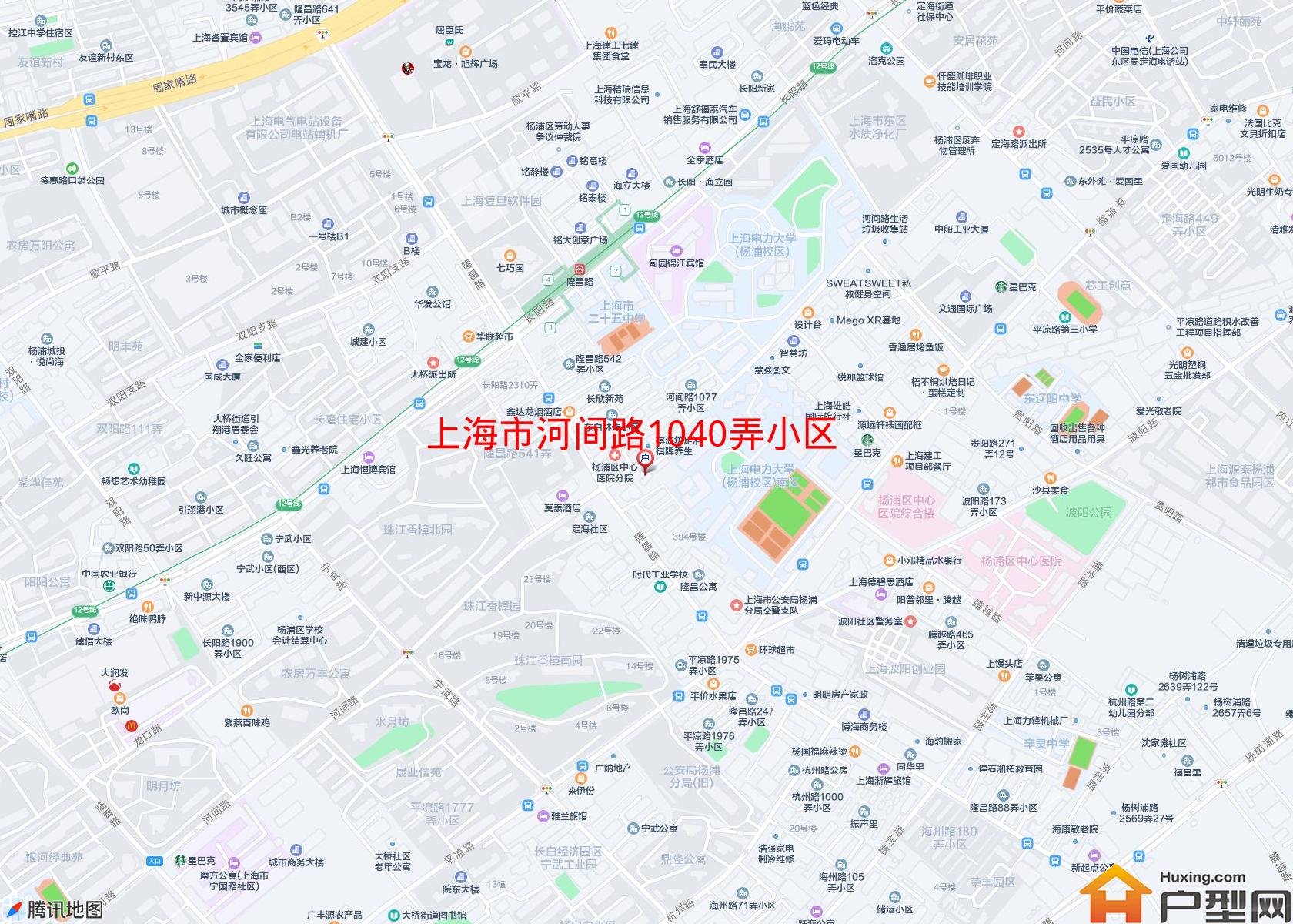 河间路1040弄小区小区 - 户型网