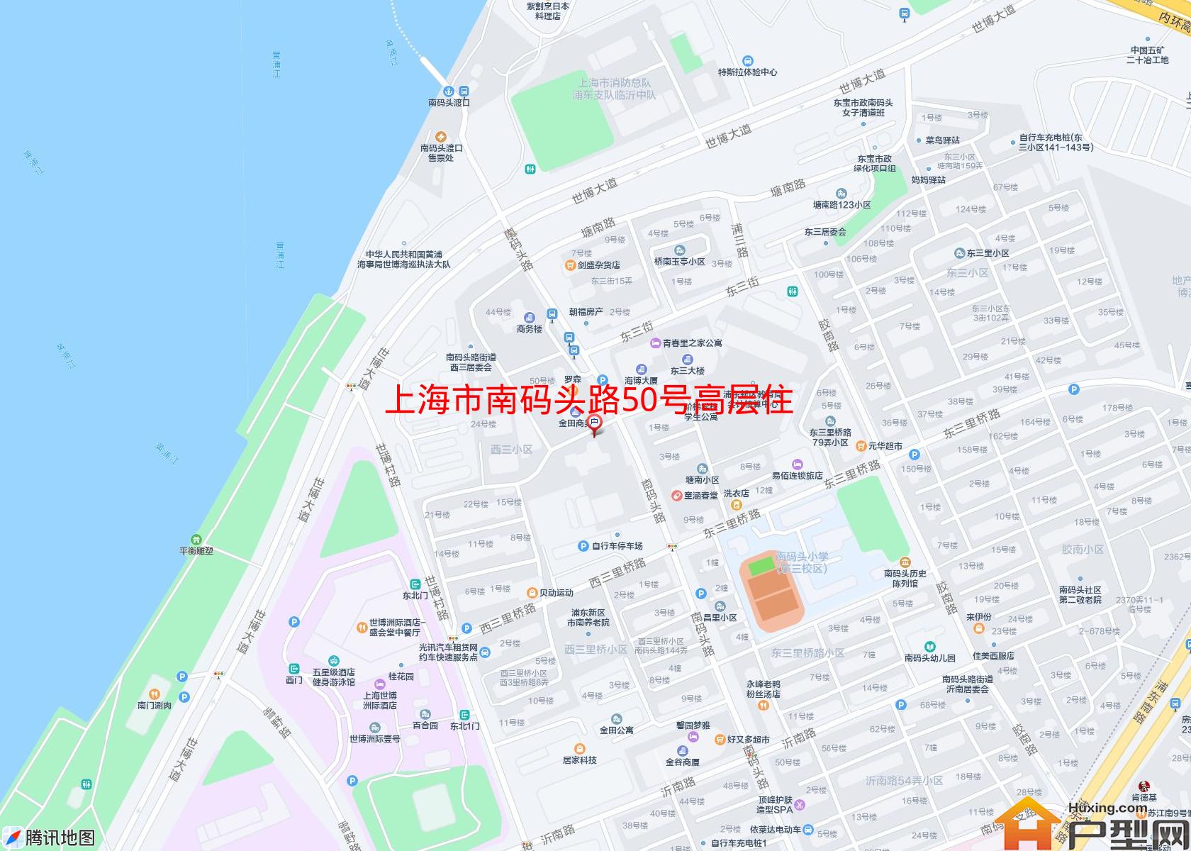 南码头路50号高层住宅小区 - 户型网