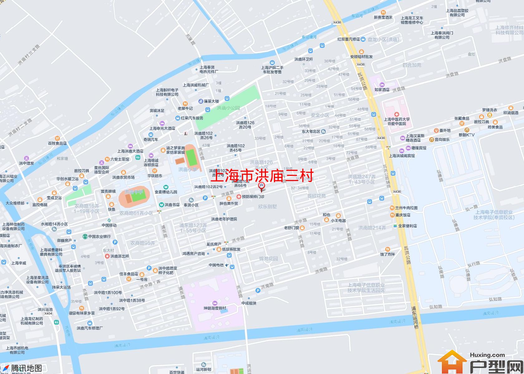 洪庙三村小区 - 户型网