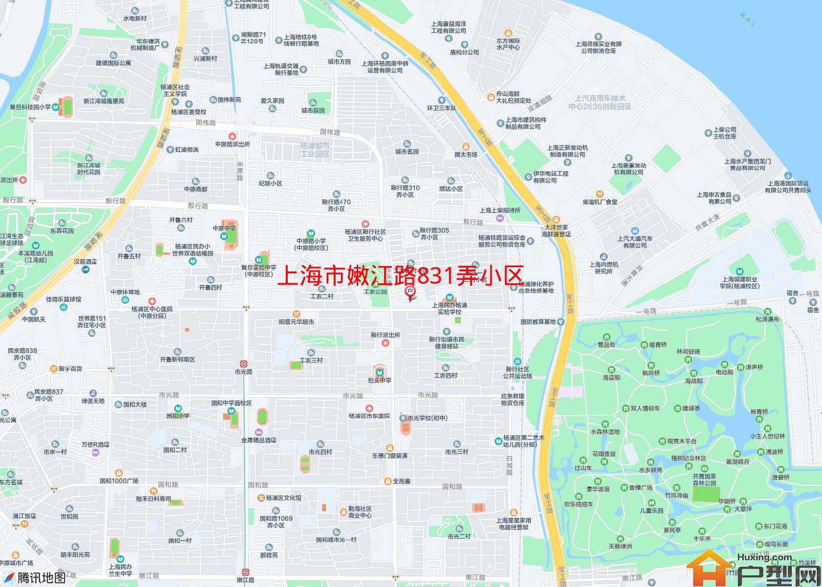 嫩江路831弄小区小区 - 户型网
