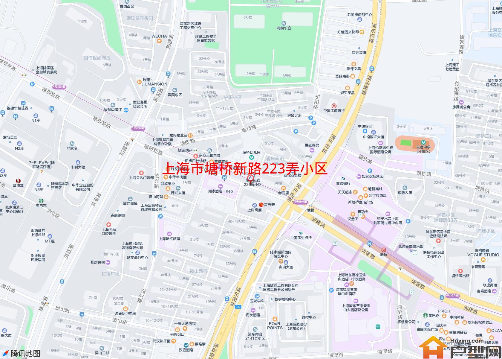 塘桥新路223弄小区小区 - 户型网