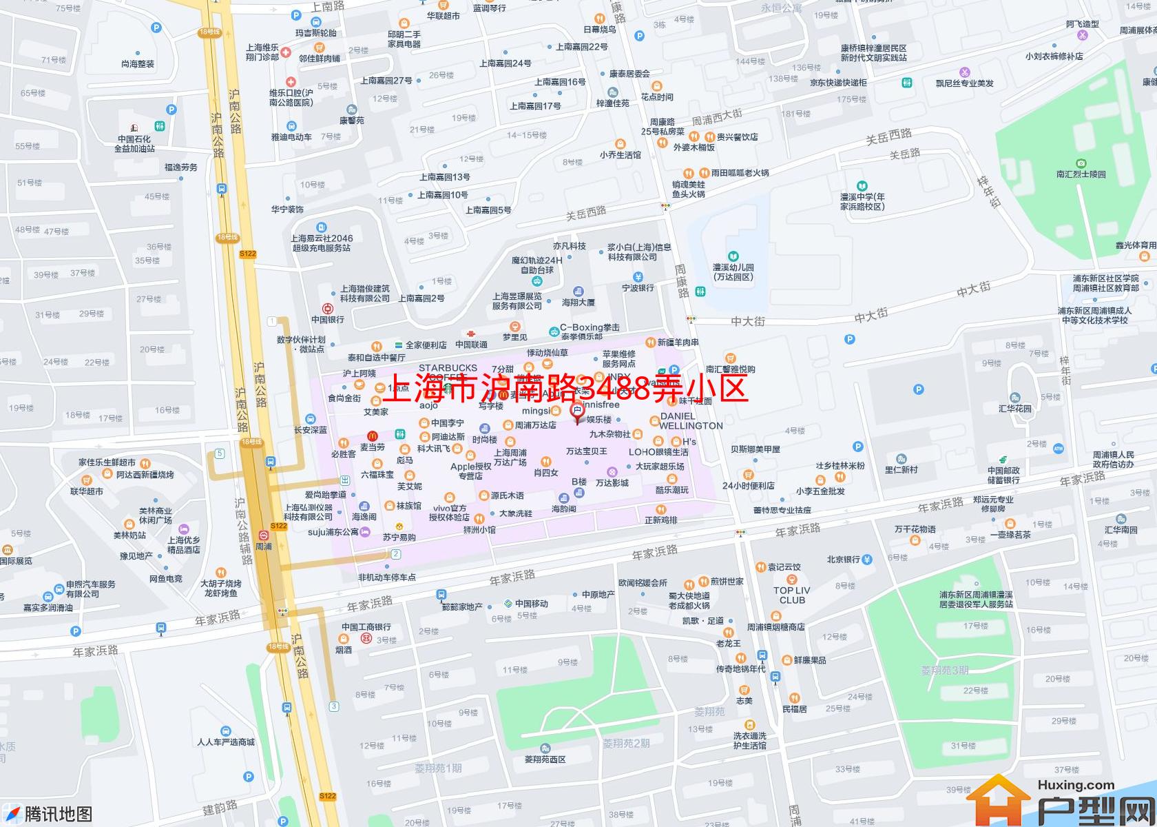 沪南路3488弄小区小区 - 户型网