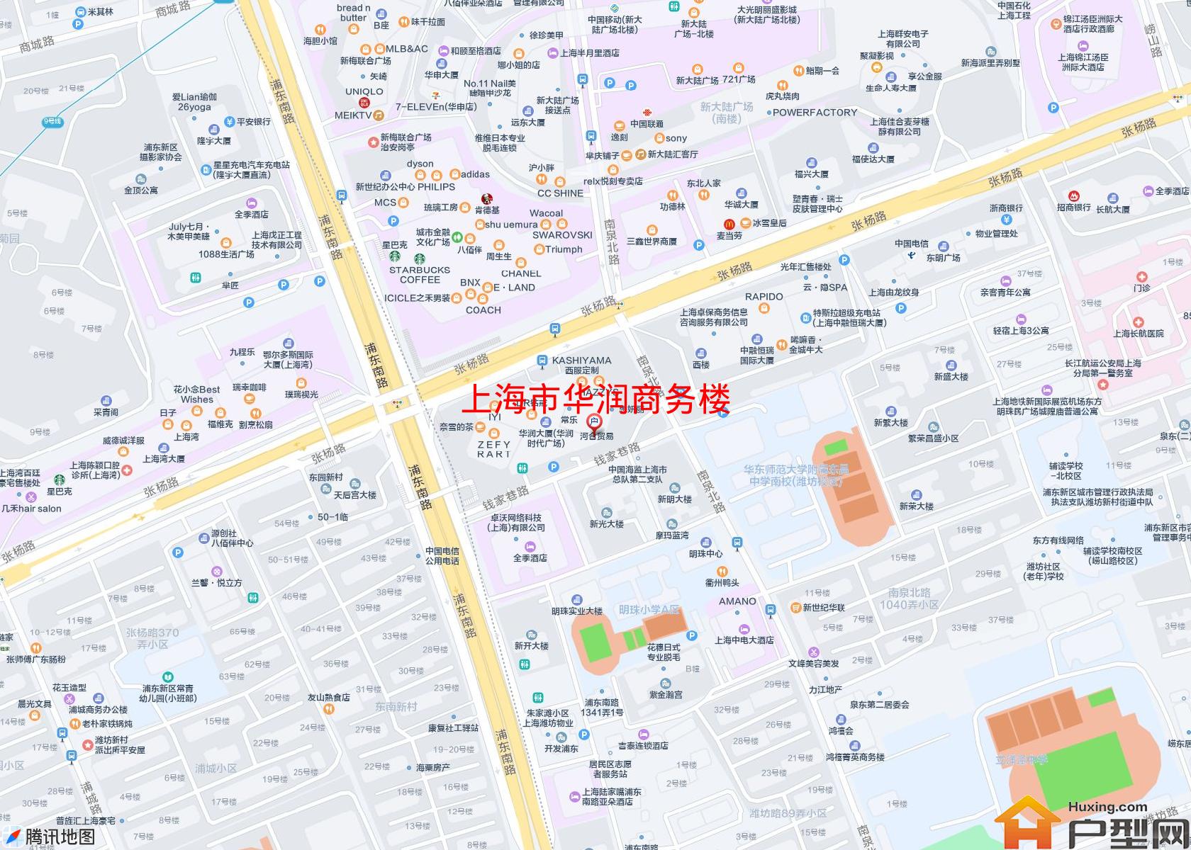 华润商务楼小区 - 户型网