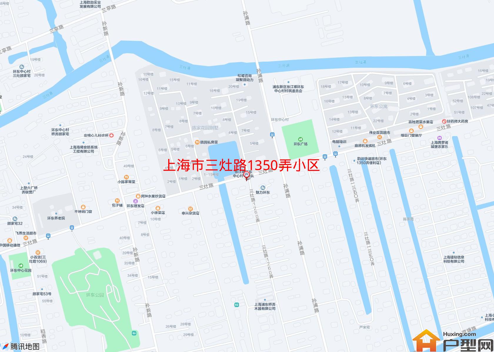 三灶路1350弄小区小区 - 户型网