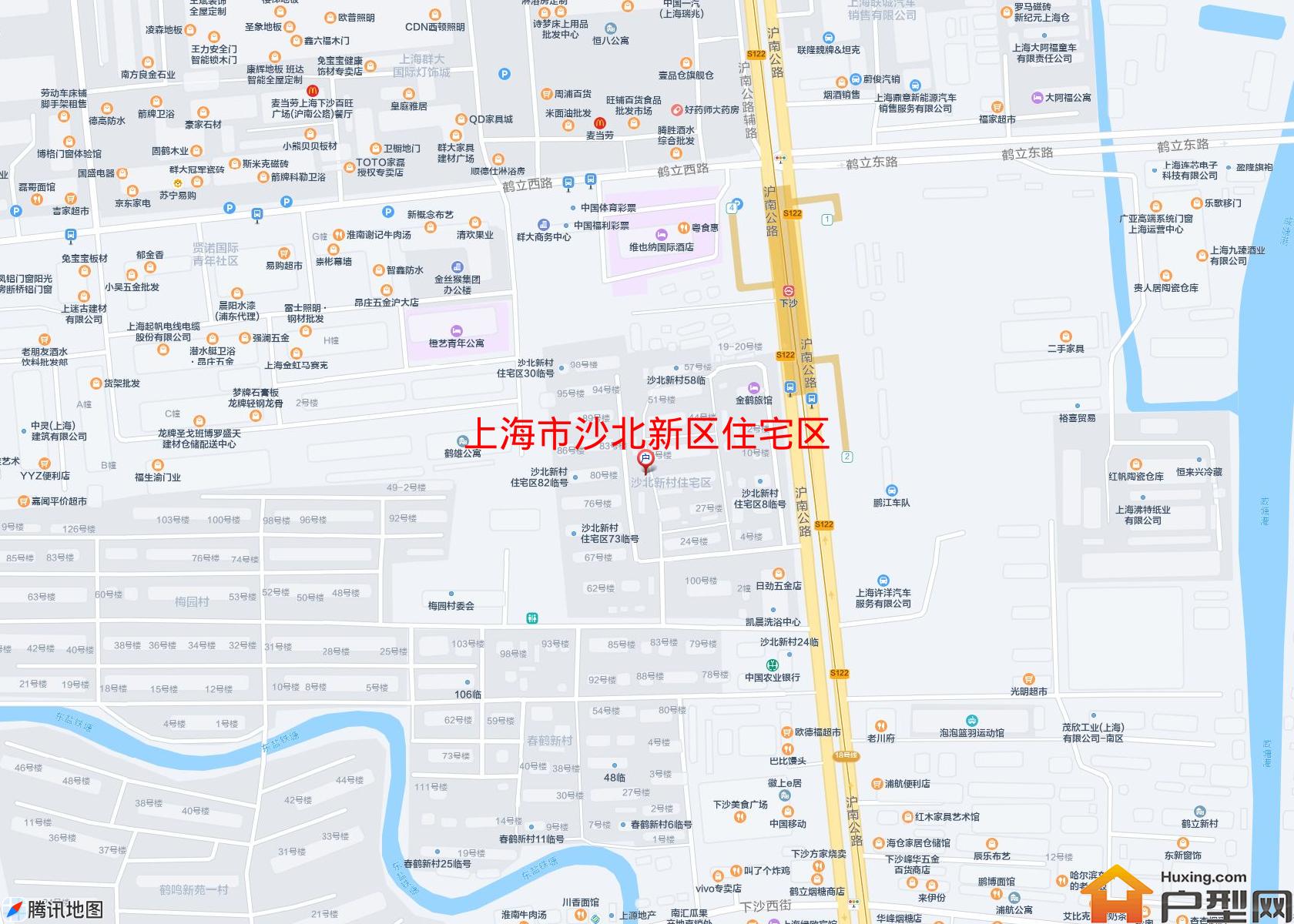 沙北新区住宅区小区 - 户型网