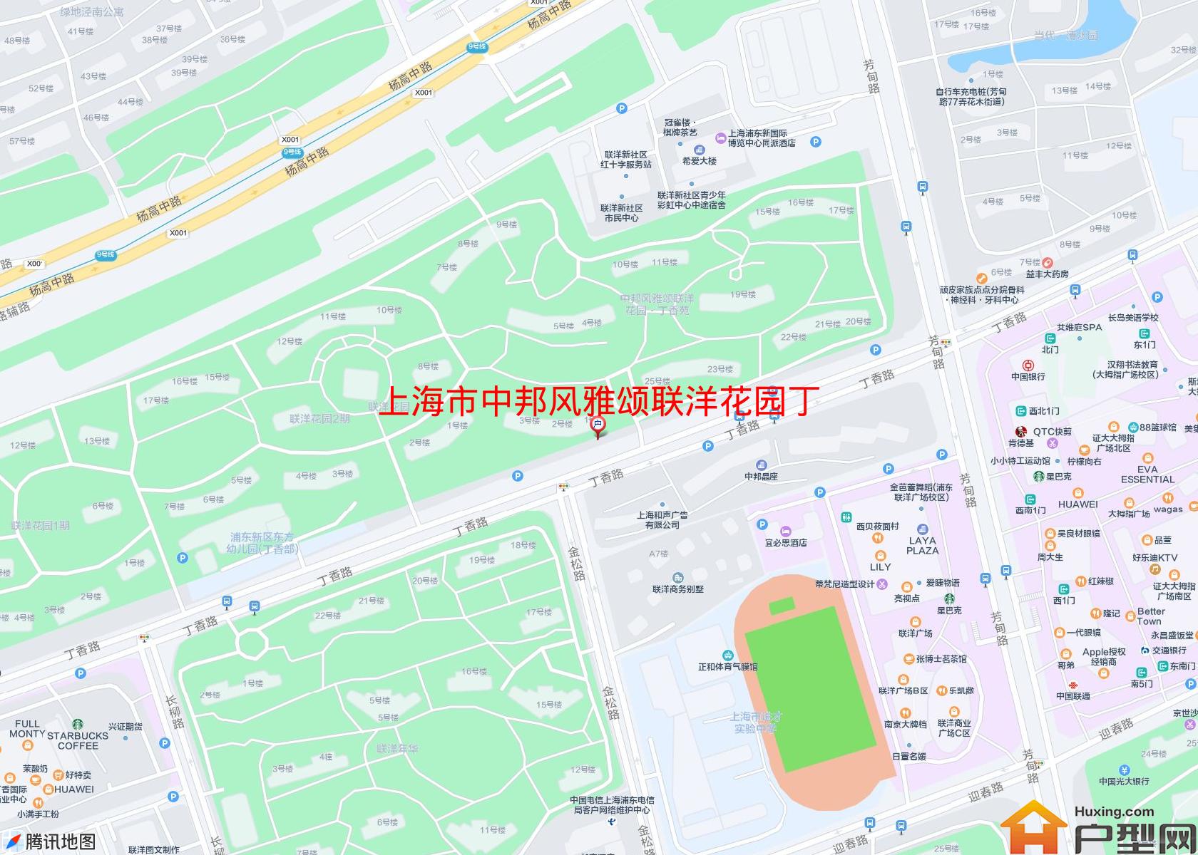 中邦风雅颂联洋花园丁香苑小区 - 户型网