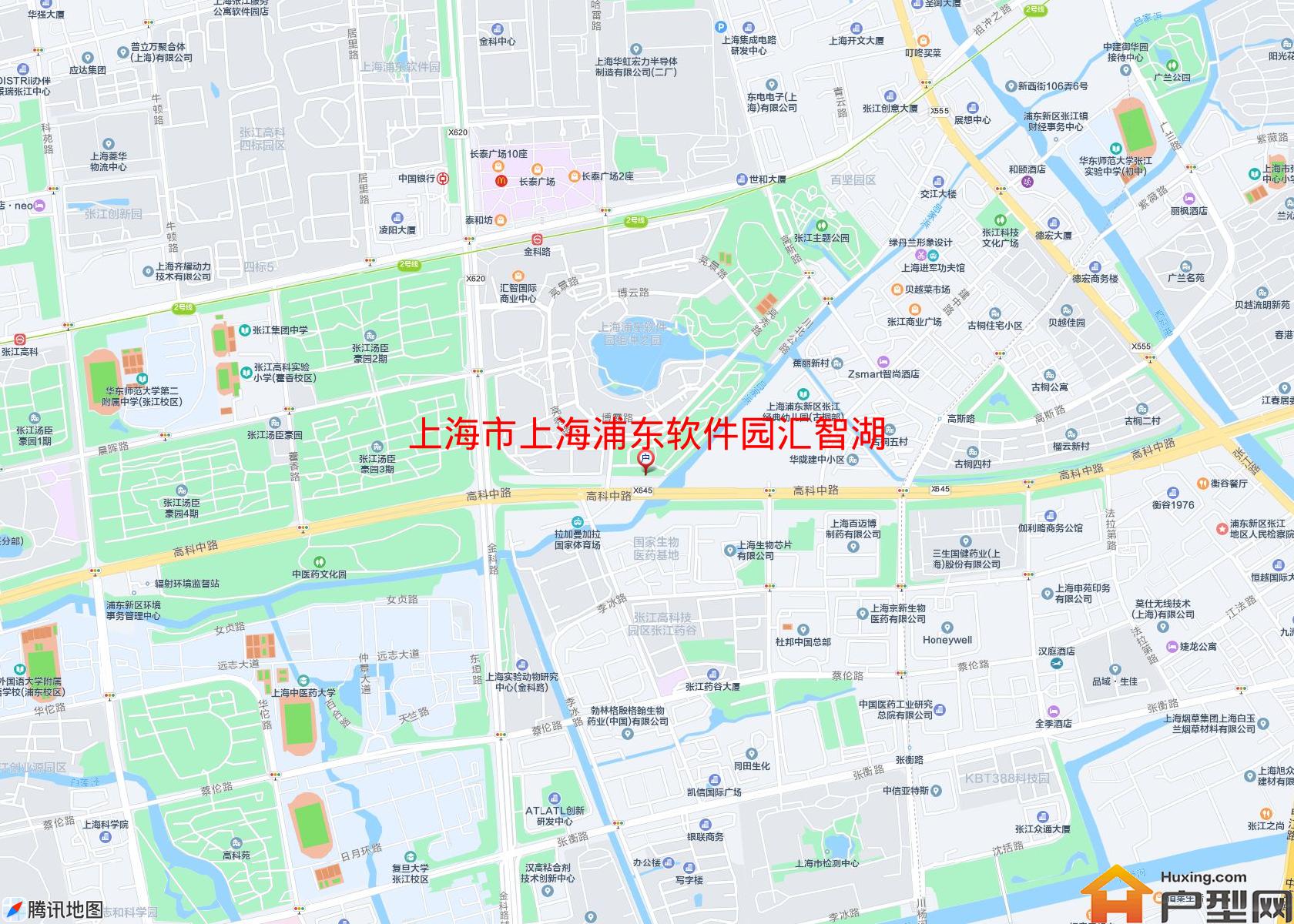 上海浦东软件园汇智湖畔南园小区 - 户型网